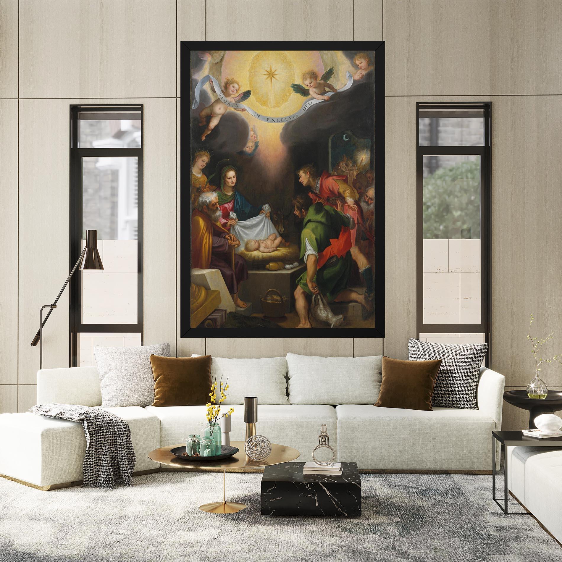 Tablou Canvas Religious Baby View mockup 2