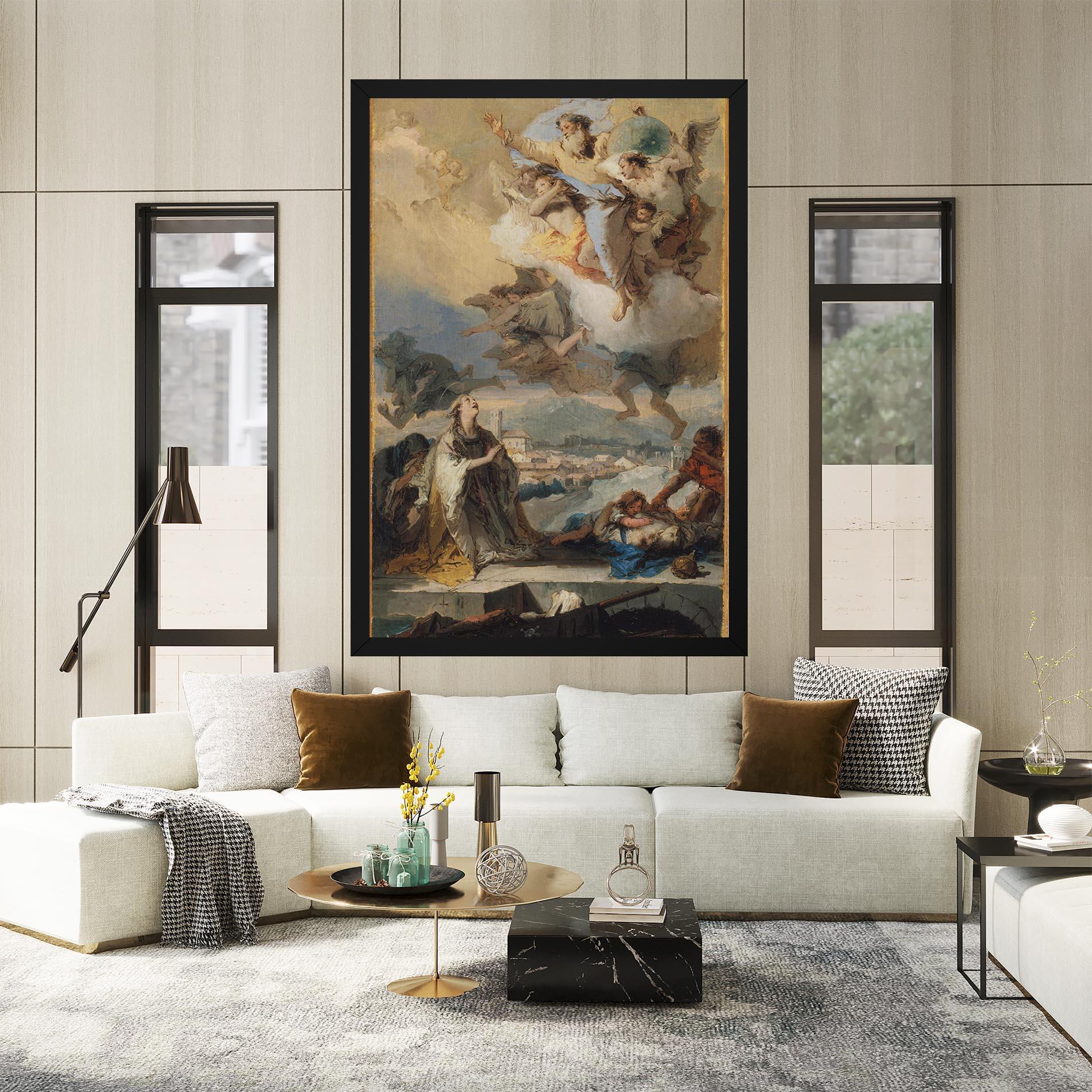 Tablou Canvas Sky Angel Art mockup 2