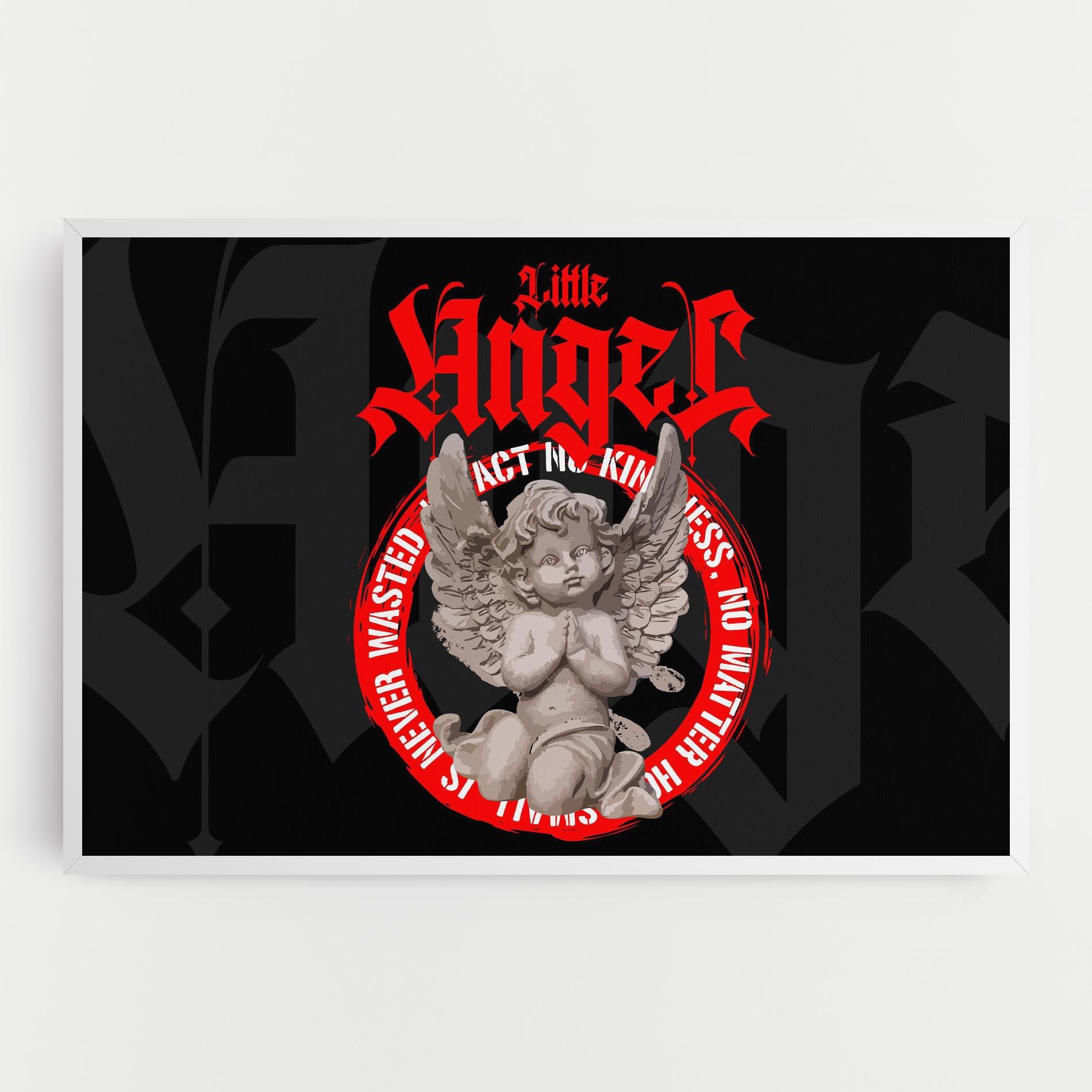 Tablou Canvas Little Angel mockup 0