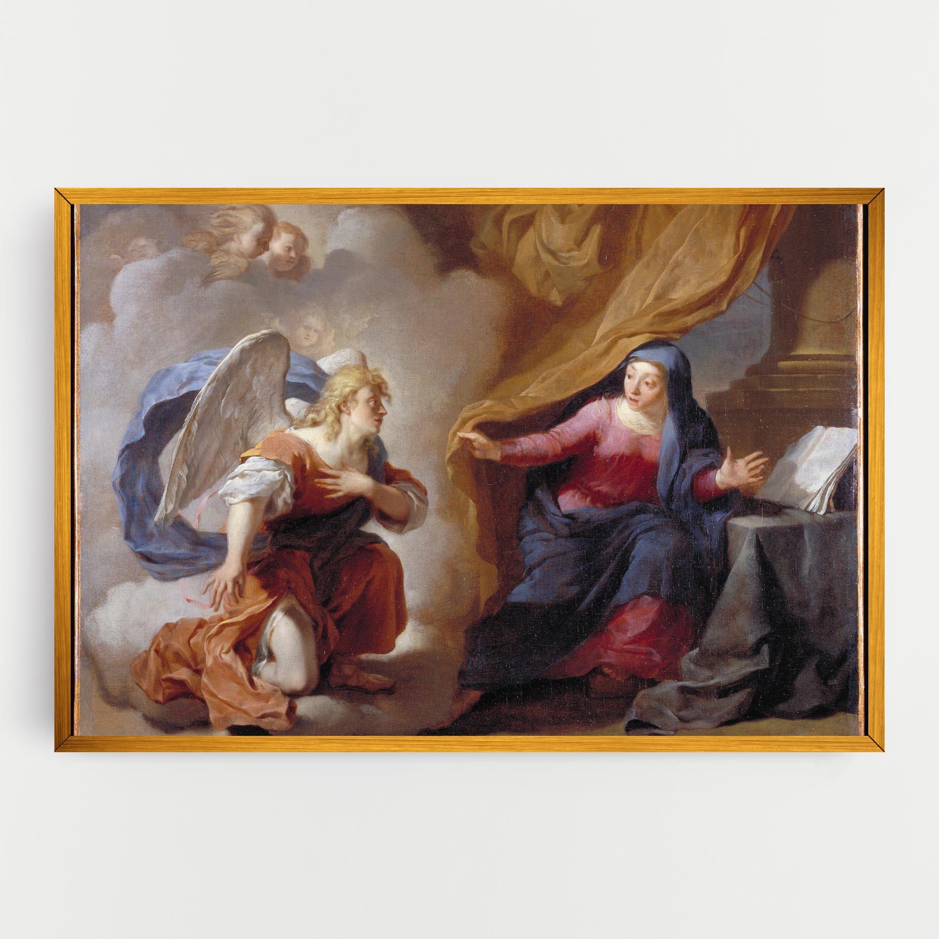 Tablou Canvas Painting Old Angel mockup 0