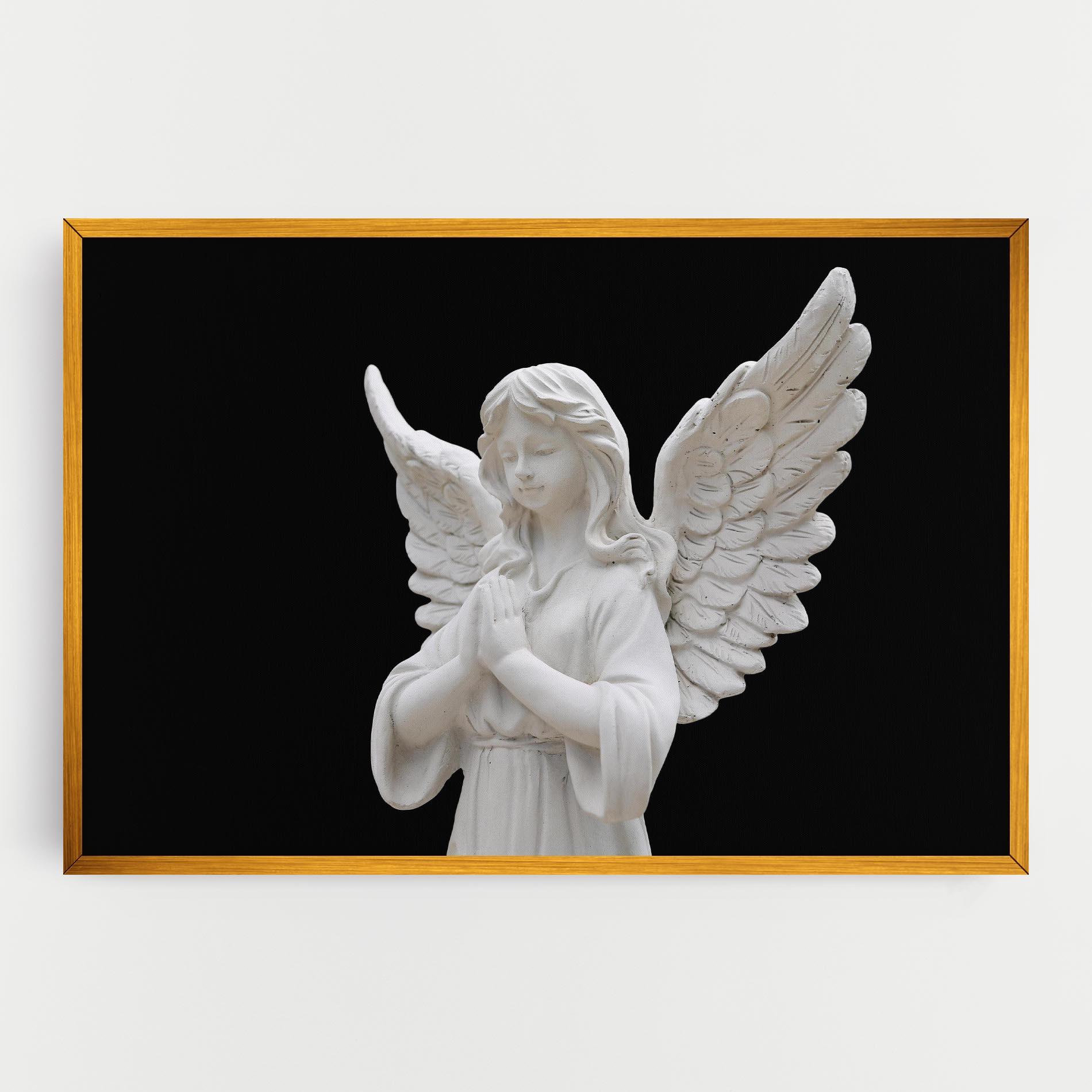 Tablou Canvas Pretty Angel Statues mockup 0