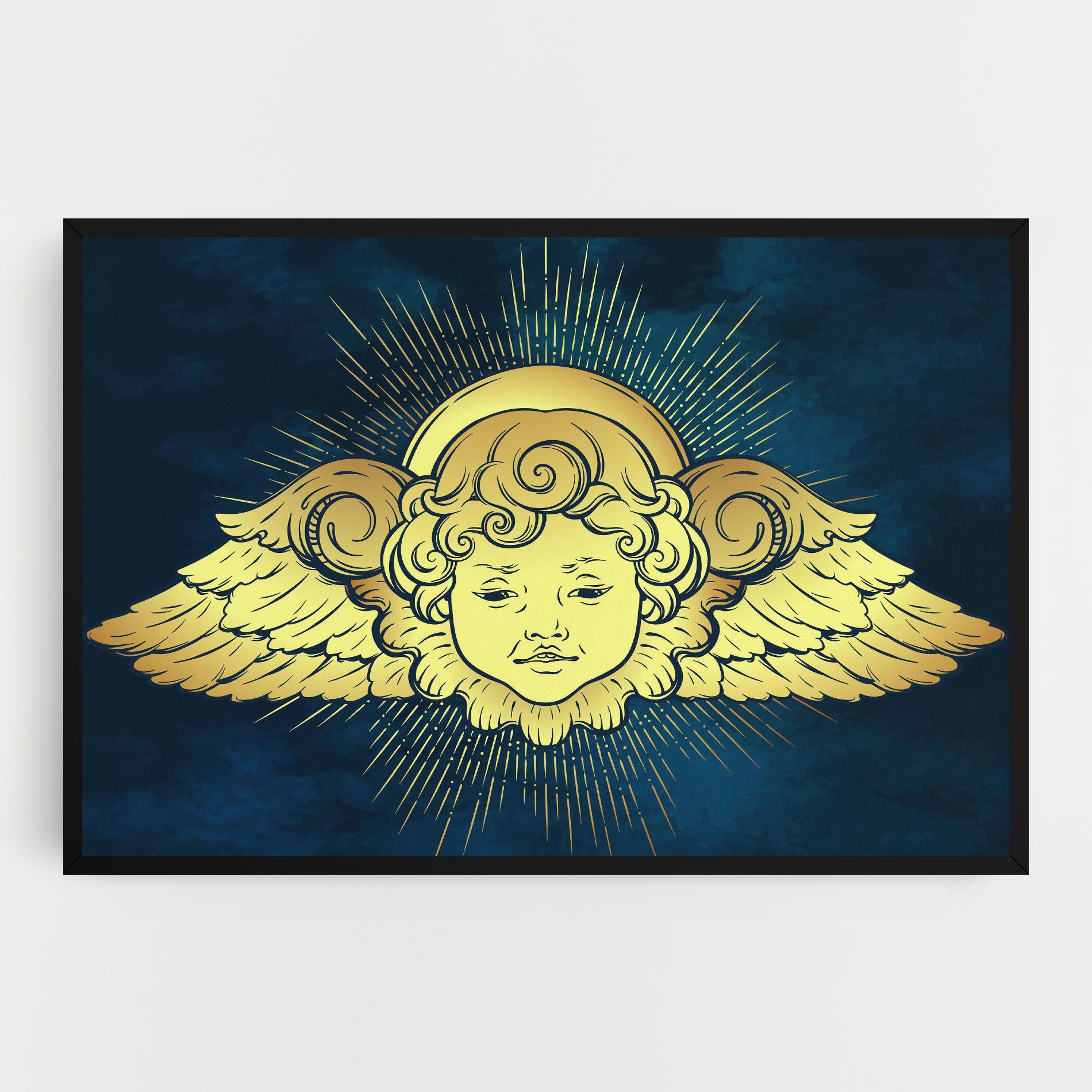 Angel Gold Head mockup 0