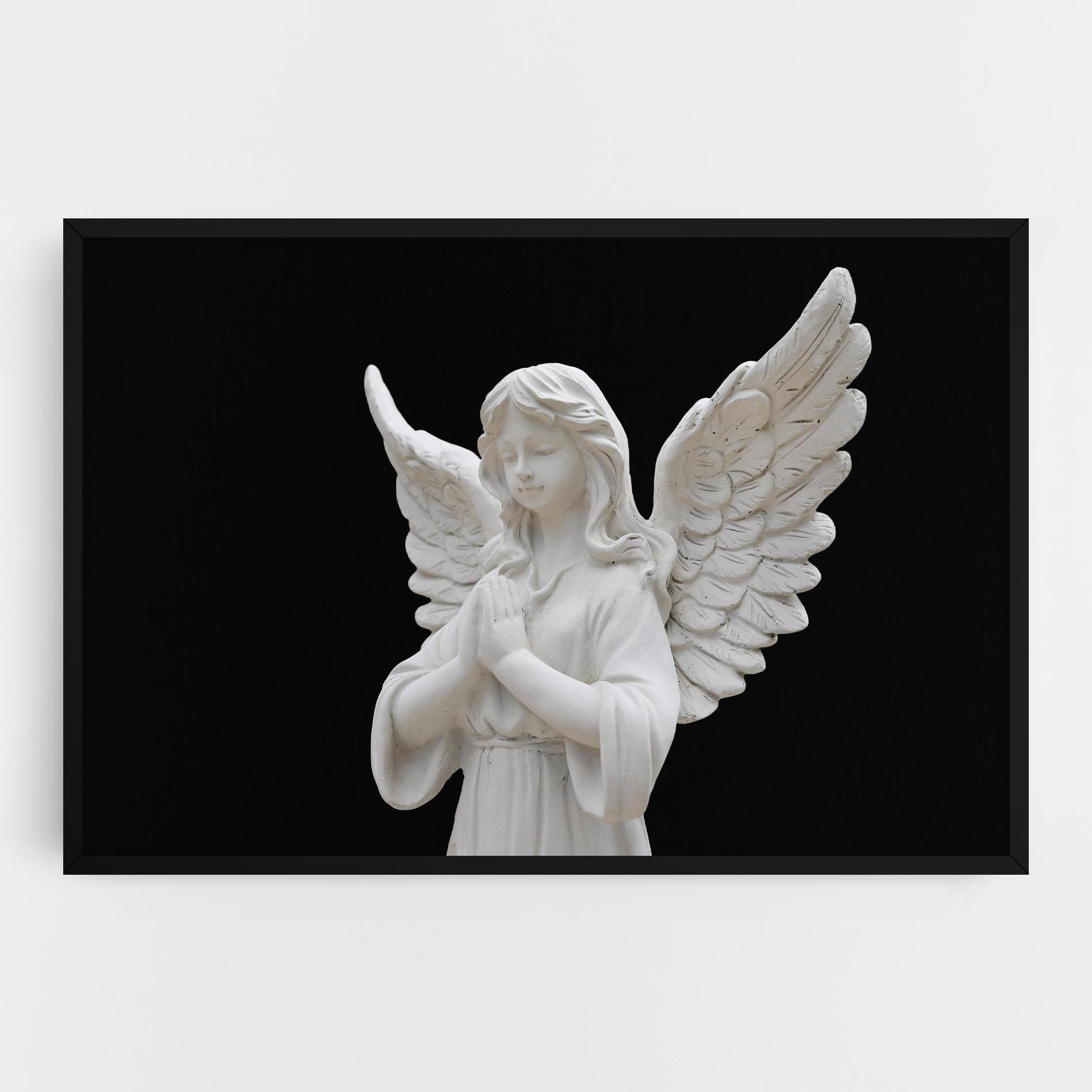 Tablou Canvas Pretty Angel Statues mockup 0