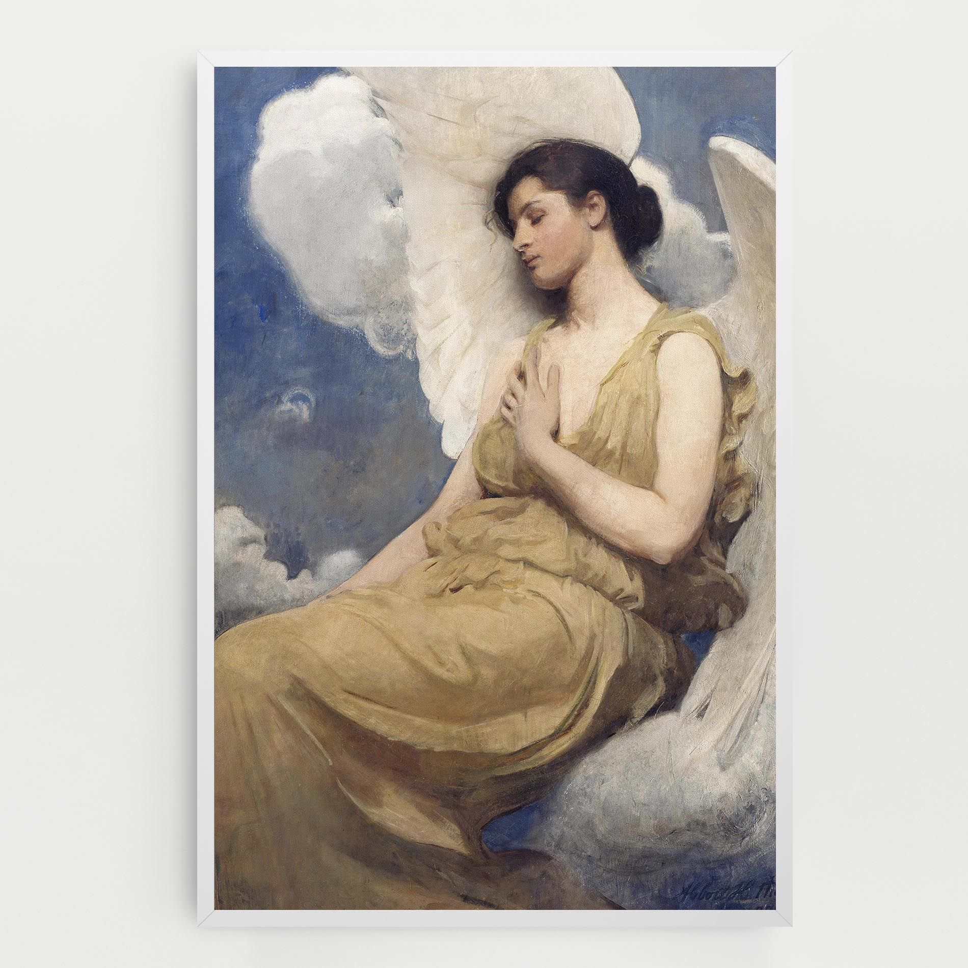 Angel Woman Painting mockup 0