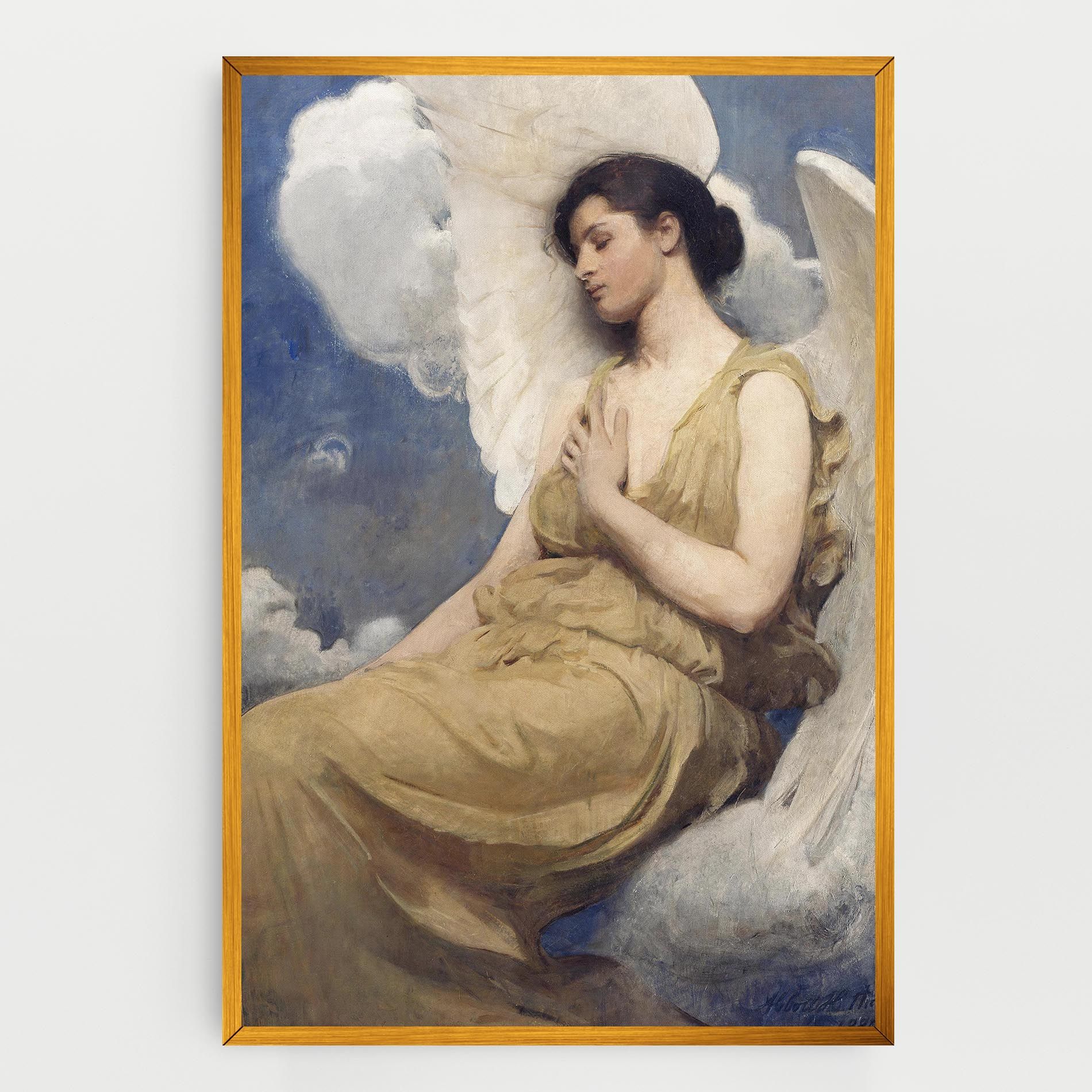 Angel Woman Painting mockup 0