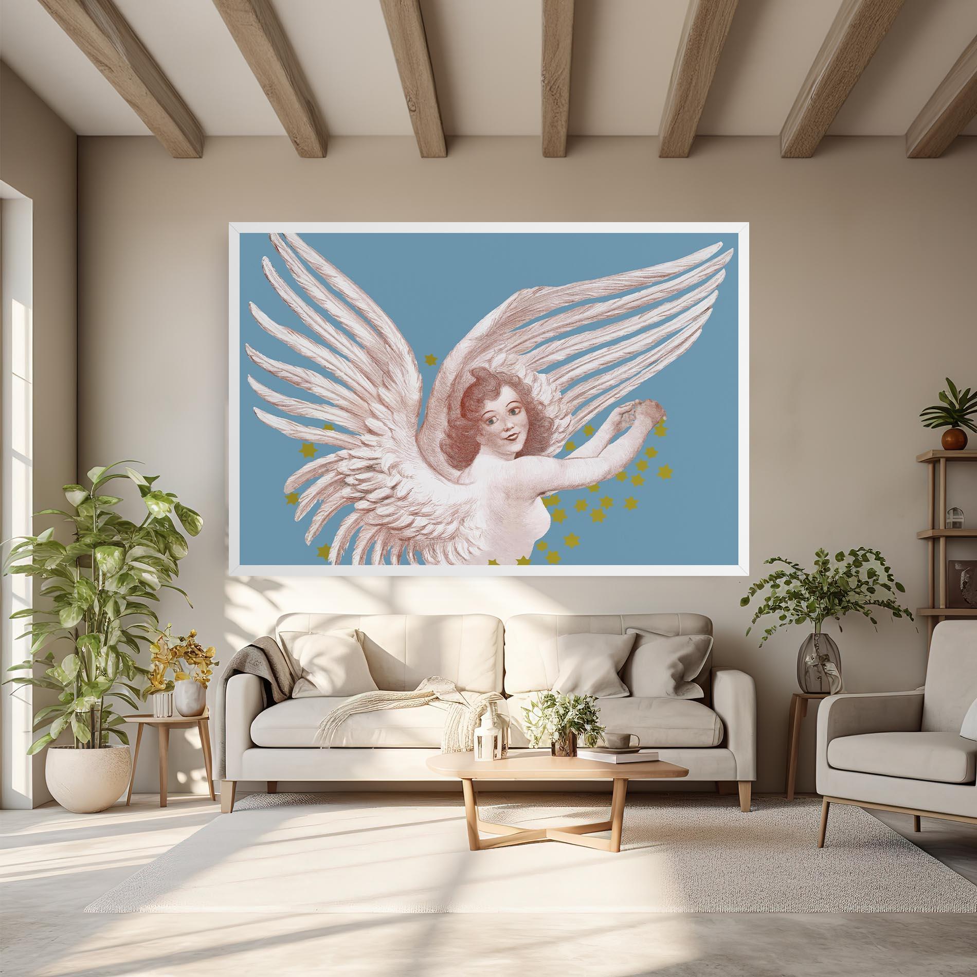 Tablou Canvas Stars Angel mockup 6