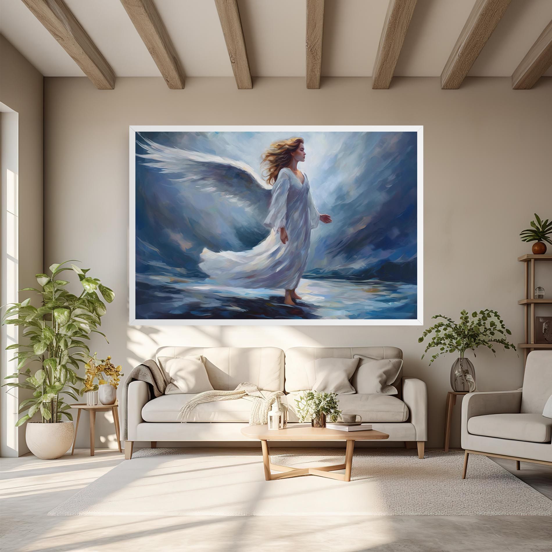 Wind Angel Woman mockup 6