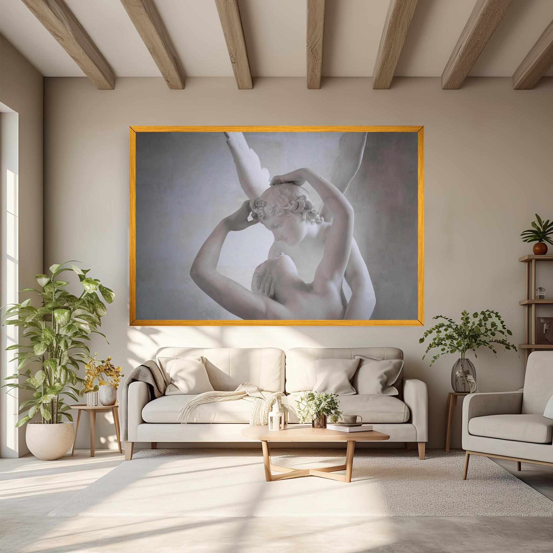 Tablou Canvas Angel Kiss mockup 6