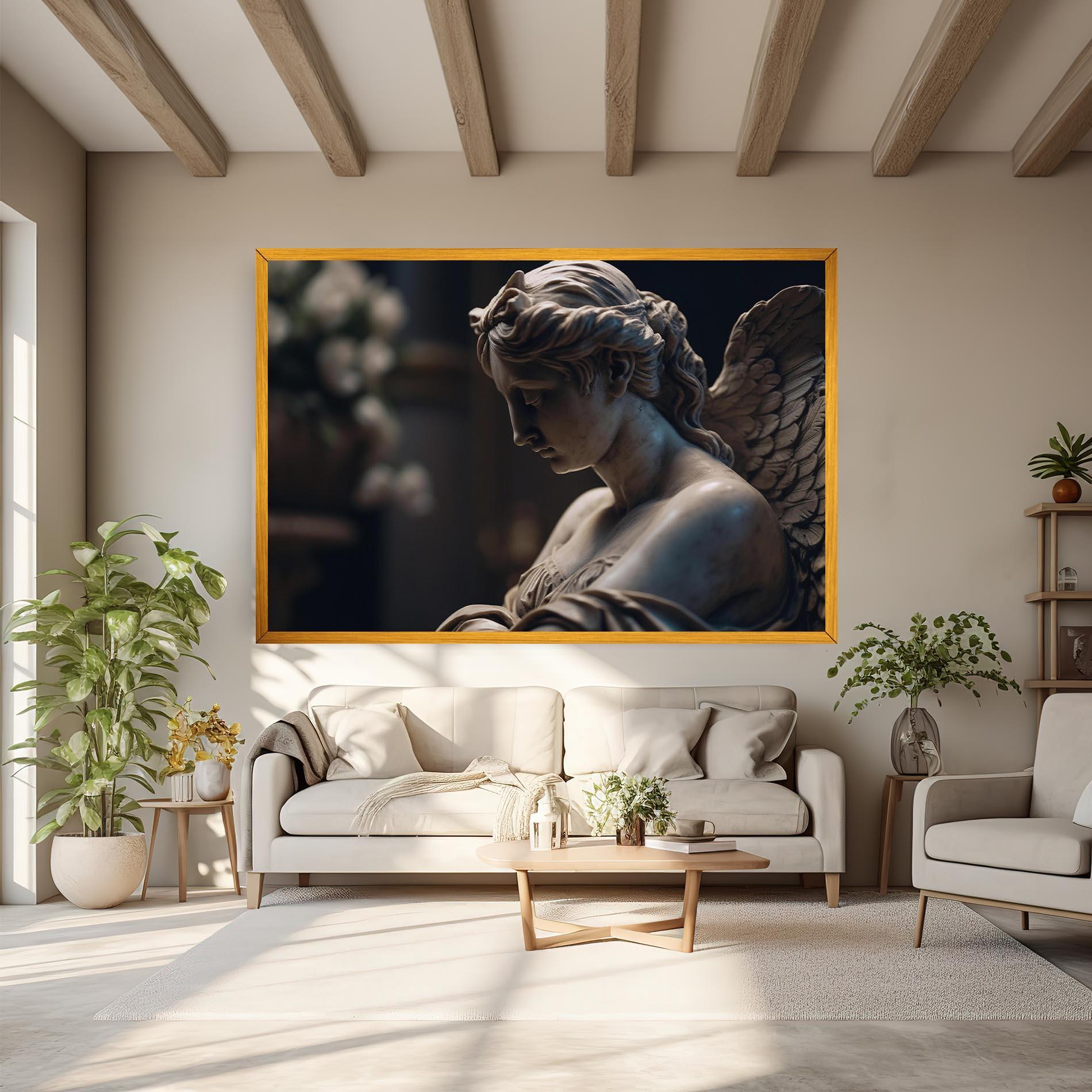 Tablou Canvas Praying Woman mockup 6