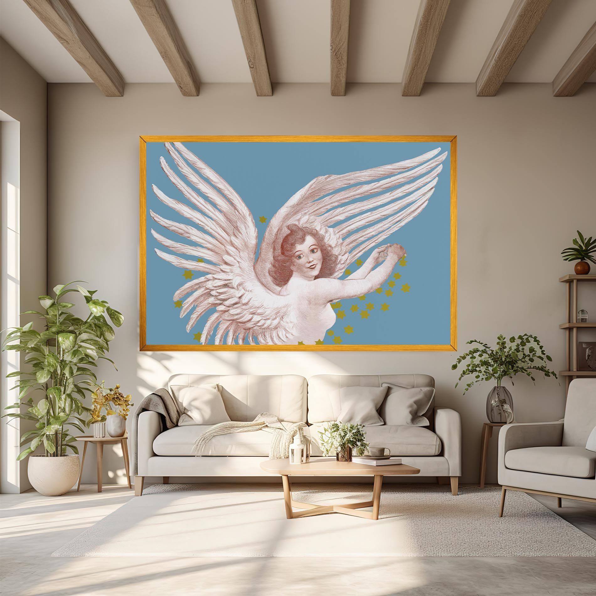 Stars Angel mockup 6