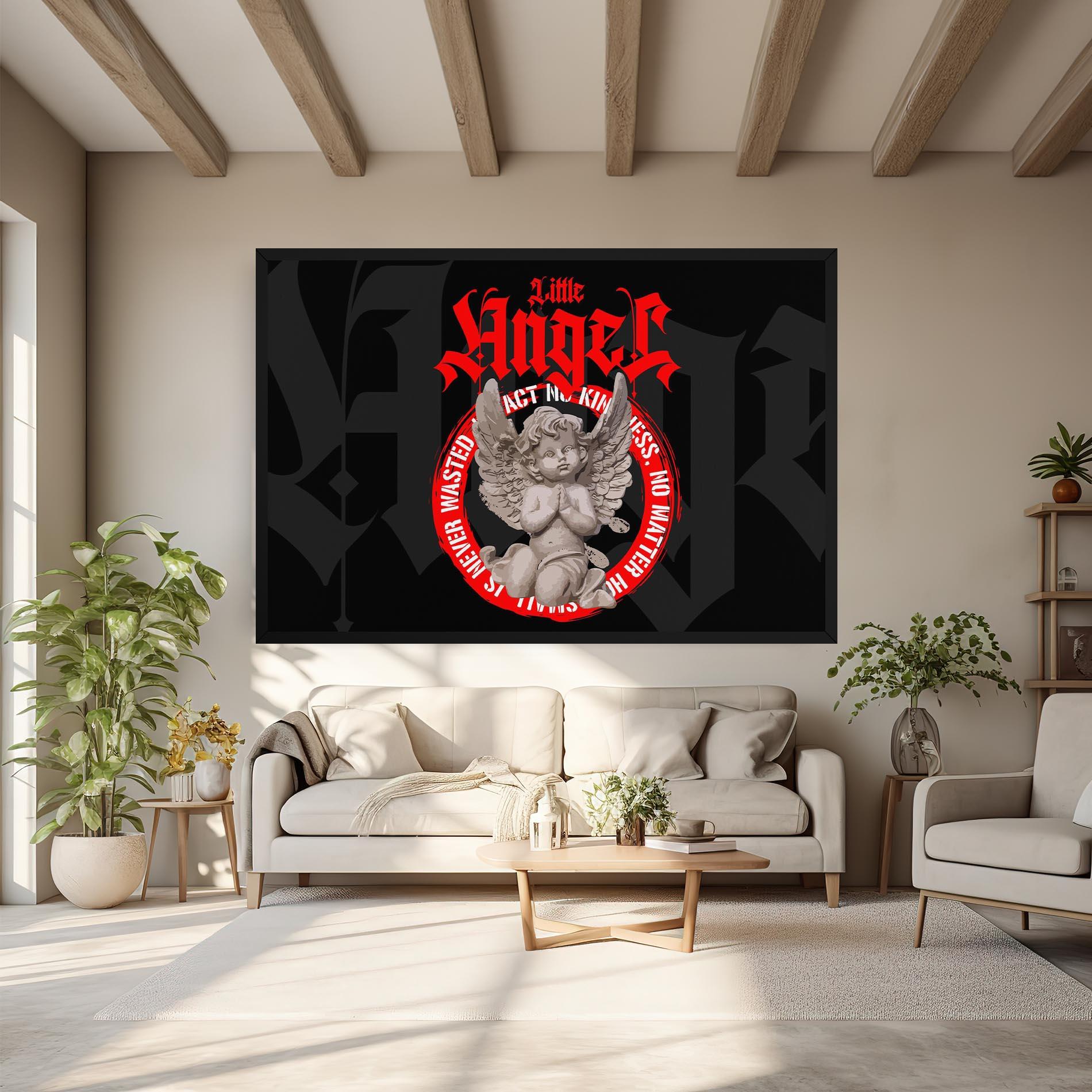 Tablou Canvas Little Angel mockup 6