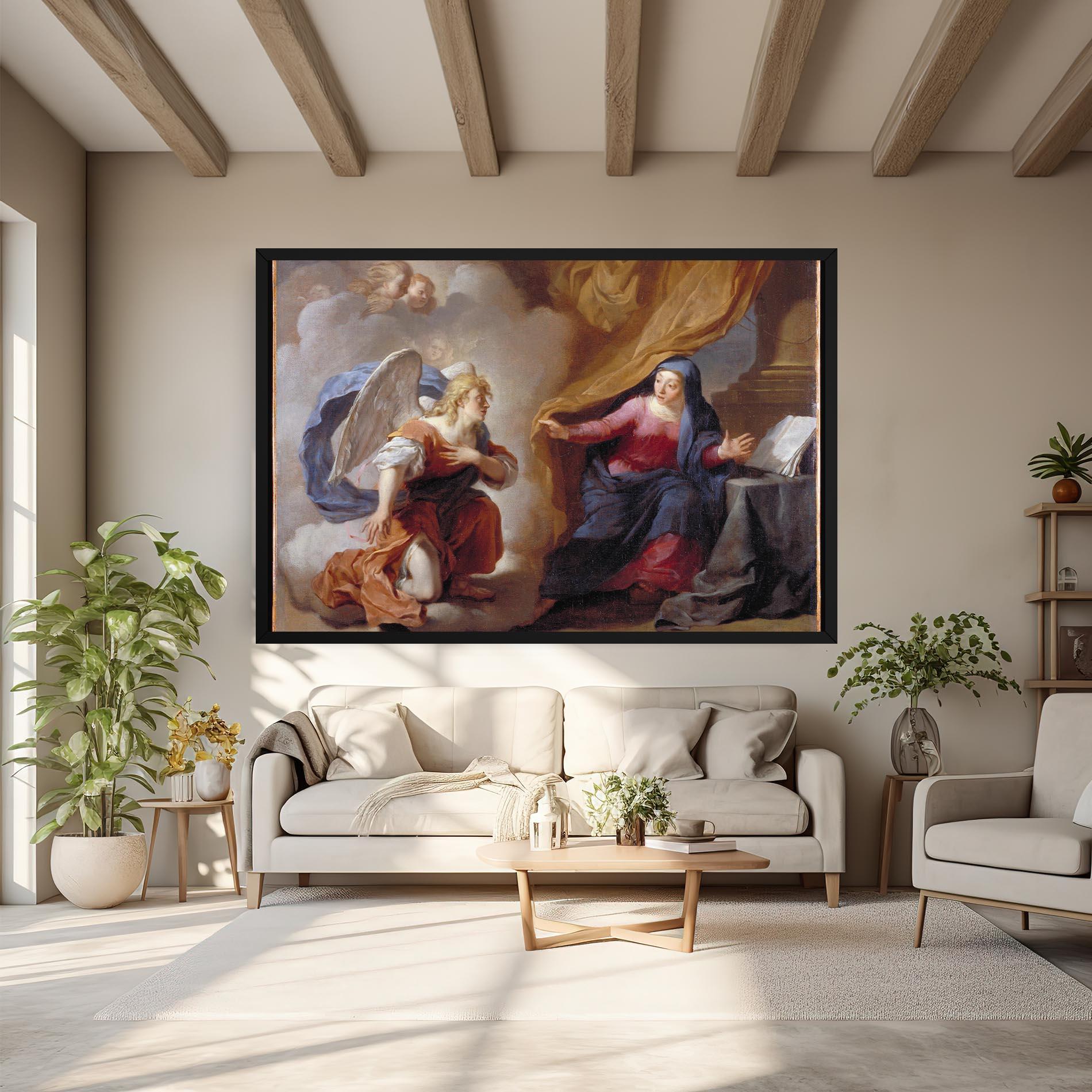 Tablou Canvas Painting Old Angel mockup 6