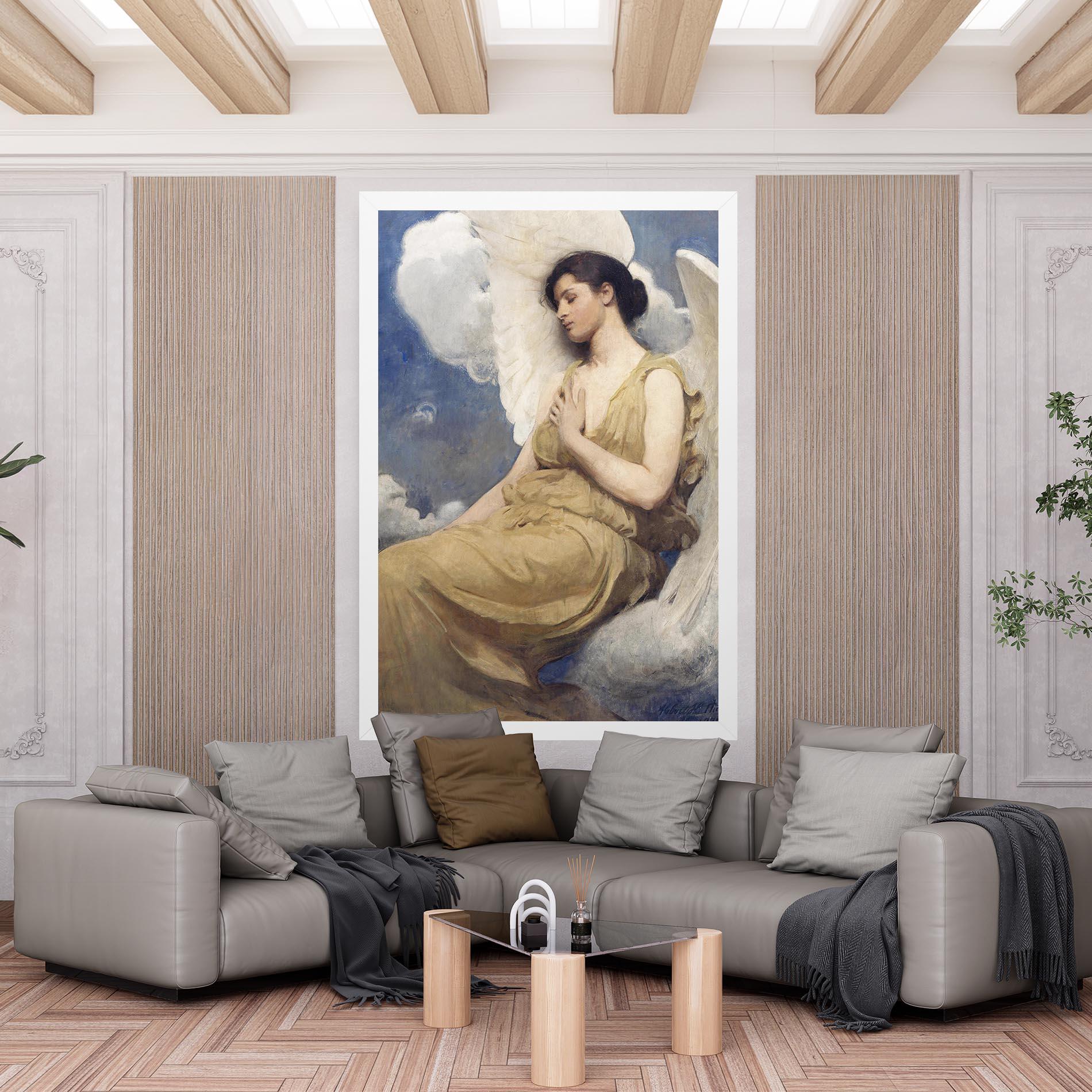 Tablou Canvas Angel Woman Painting mockup 6