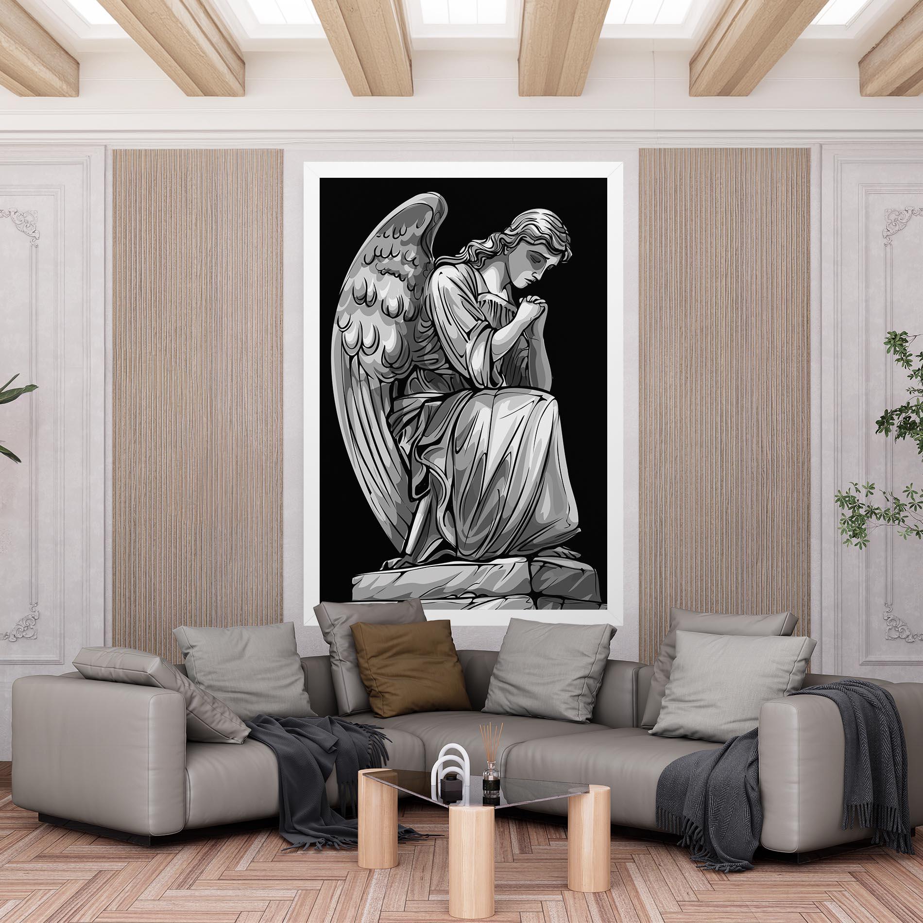 Tablou Canvas Pray Angel mockup 6