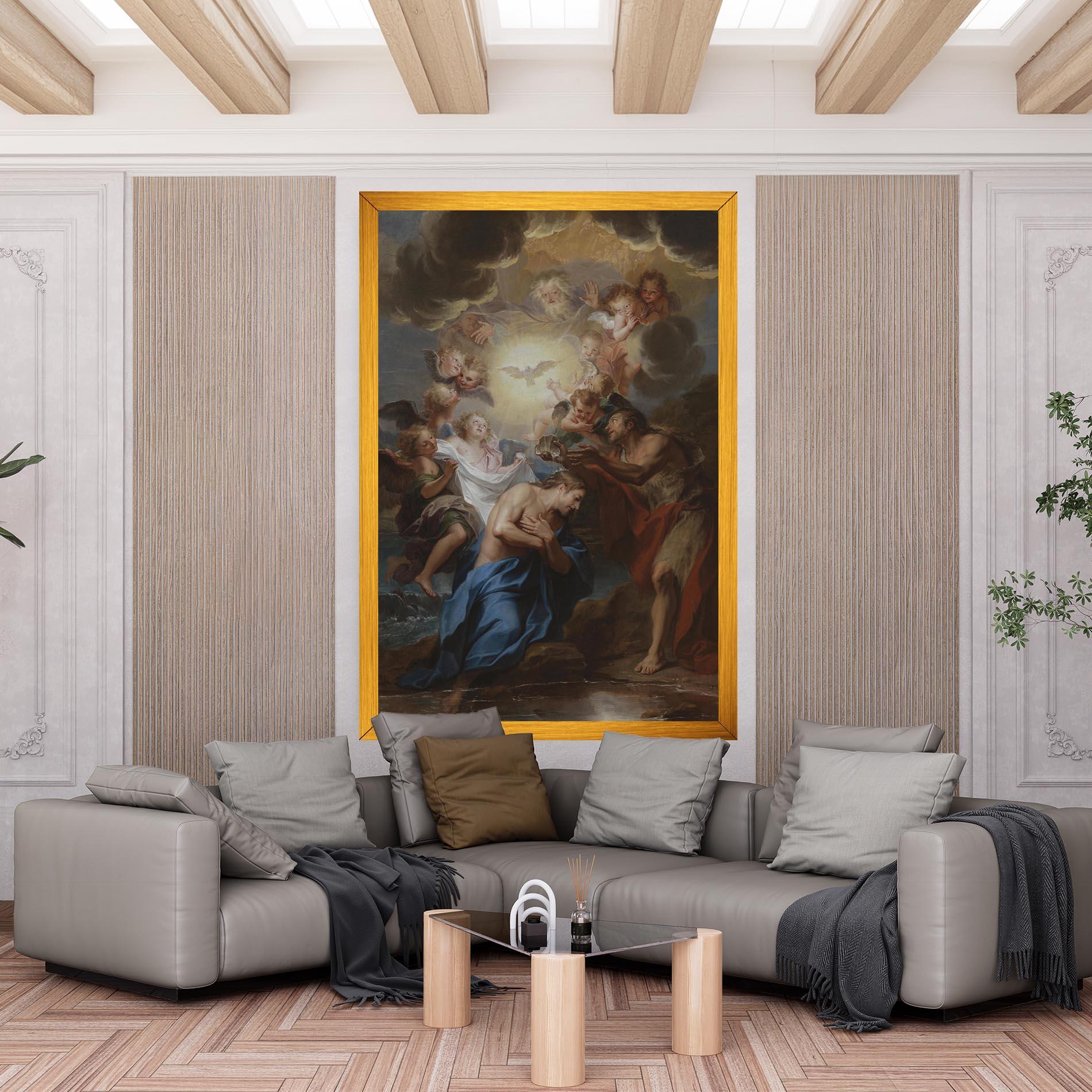 Tablou Canvas Bird Floating mockup 6