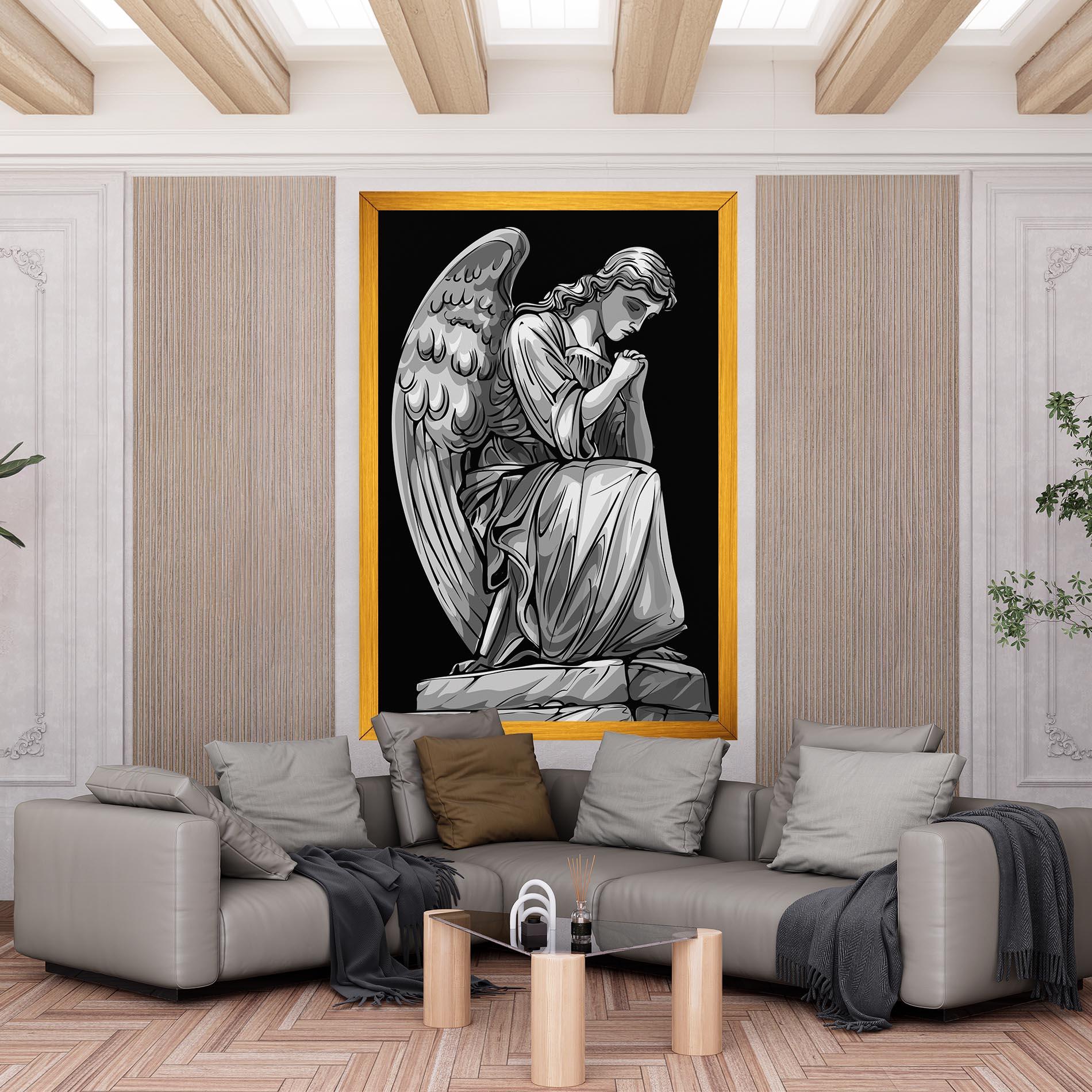 Tablou Canvas Pray Angel mockup 6