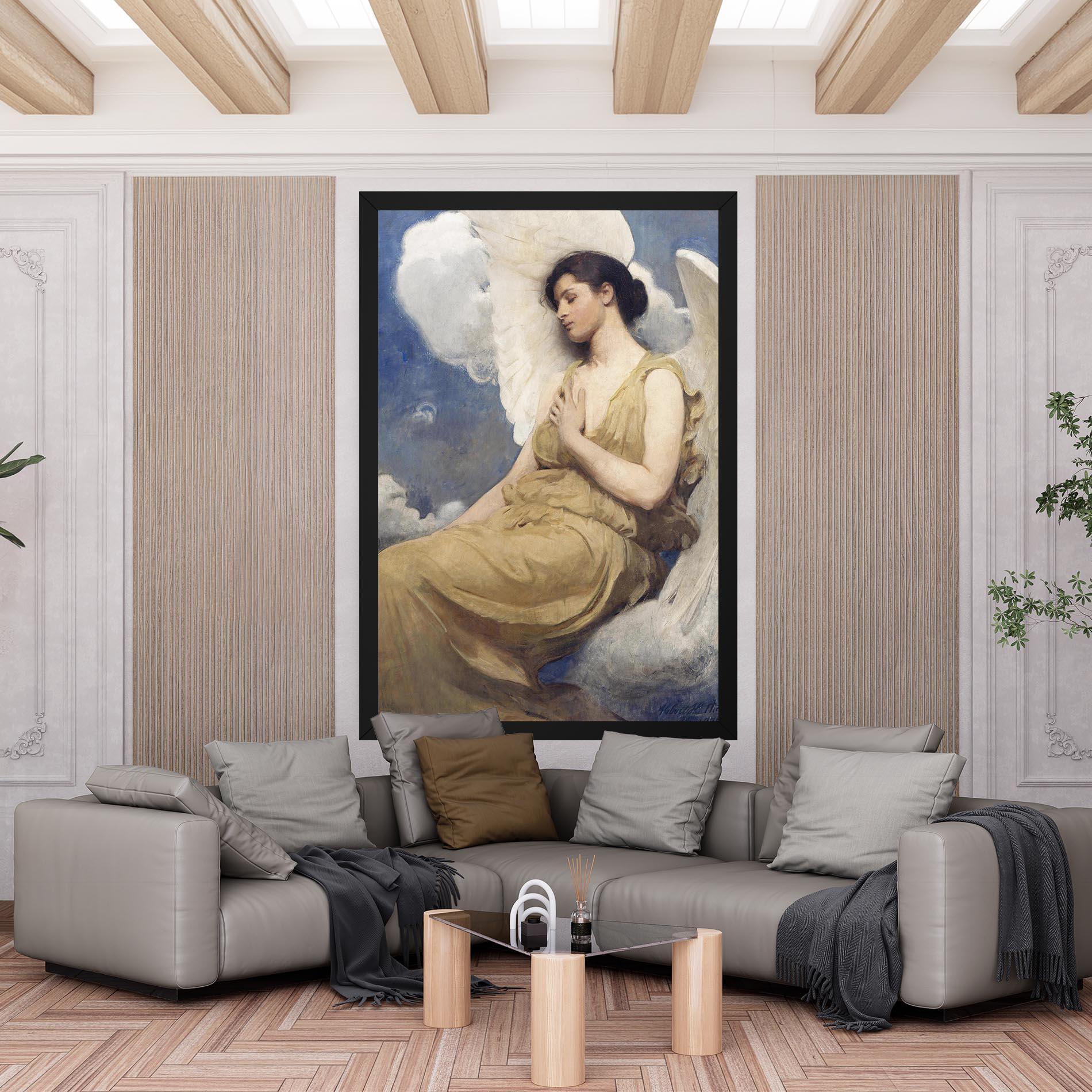Tablou Canvas Angel Woman Painting mockup 6