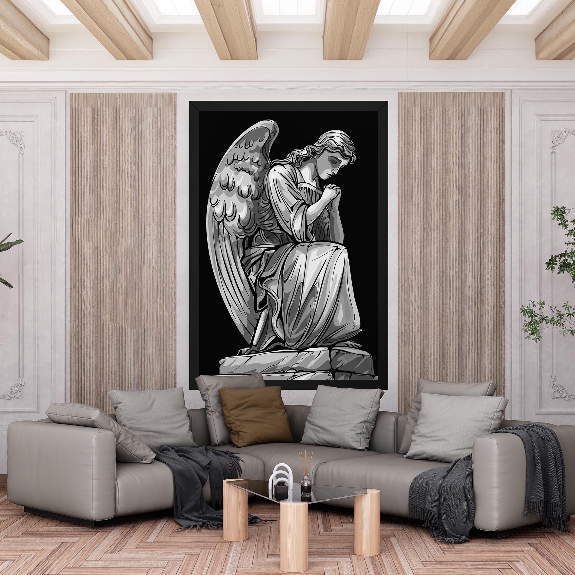 Tablou Canvas Pray Angel mockup 6