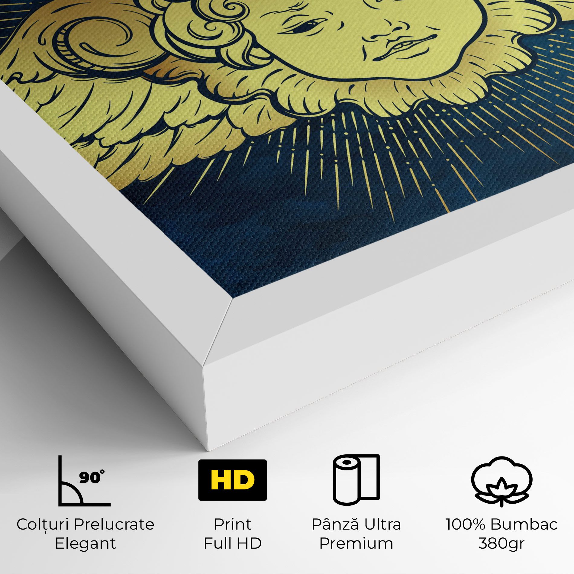 Angel Gold Head mockup 4