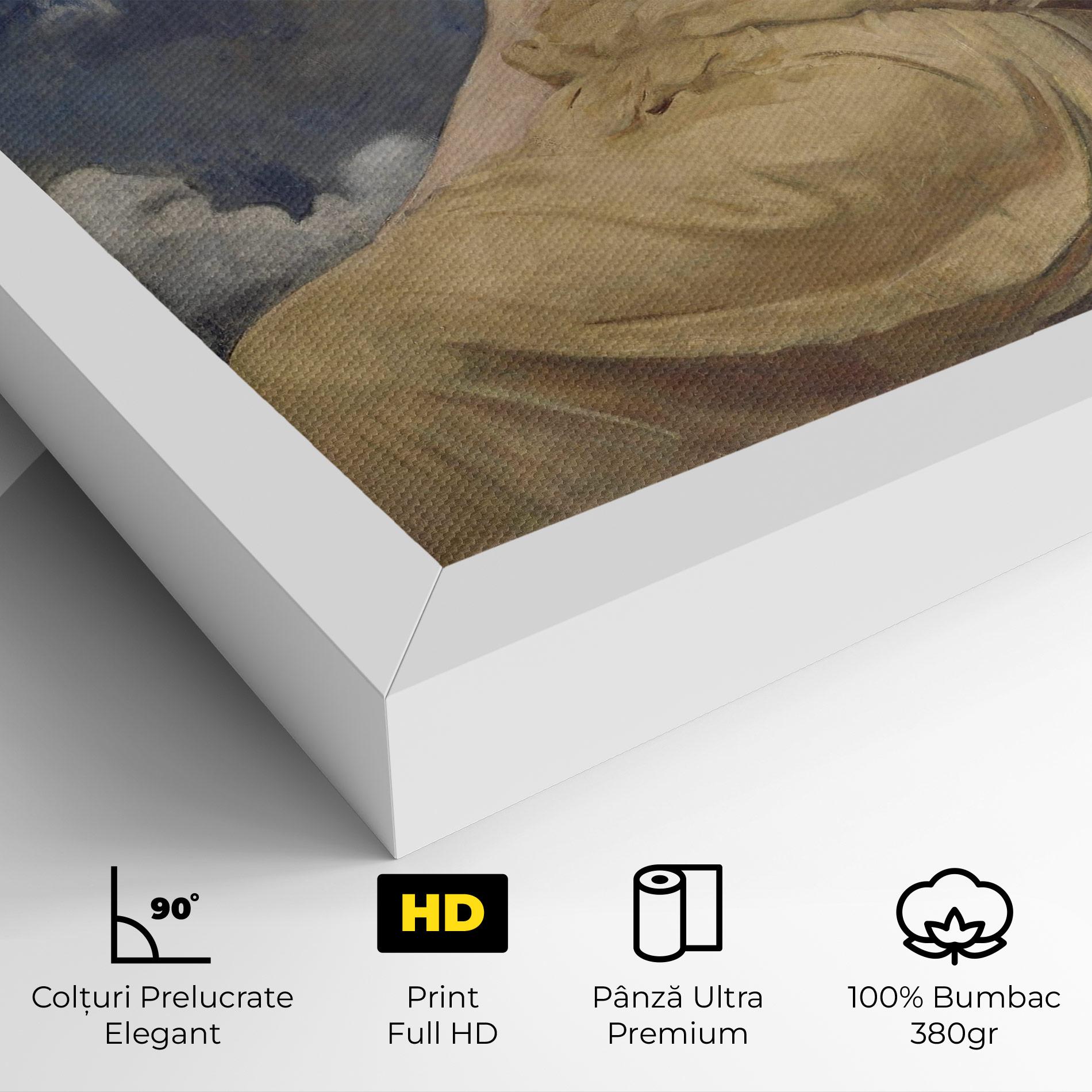 Tablou Canvas Angel Woman Painting mockup 4