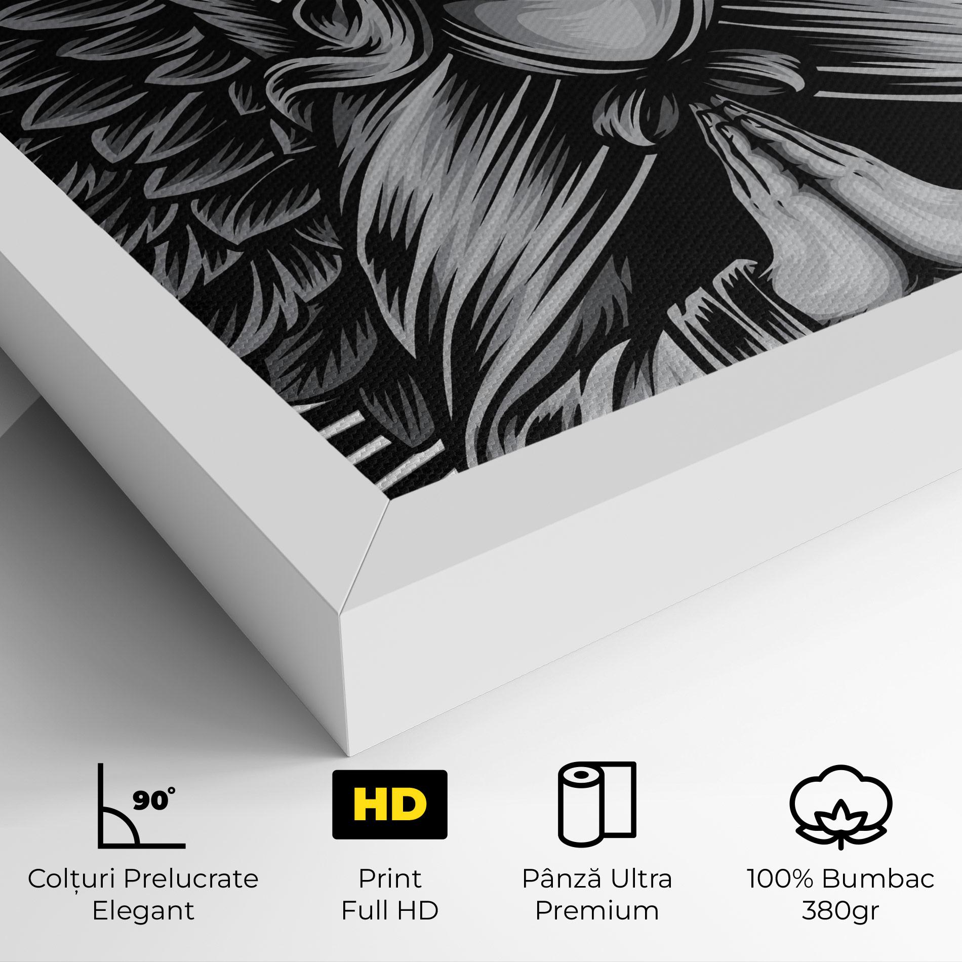 Tablou Canvas Wings Pray mockup 4