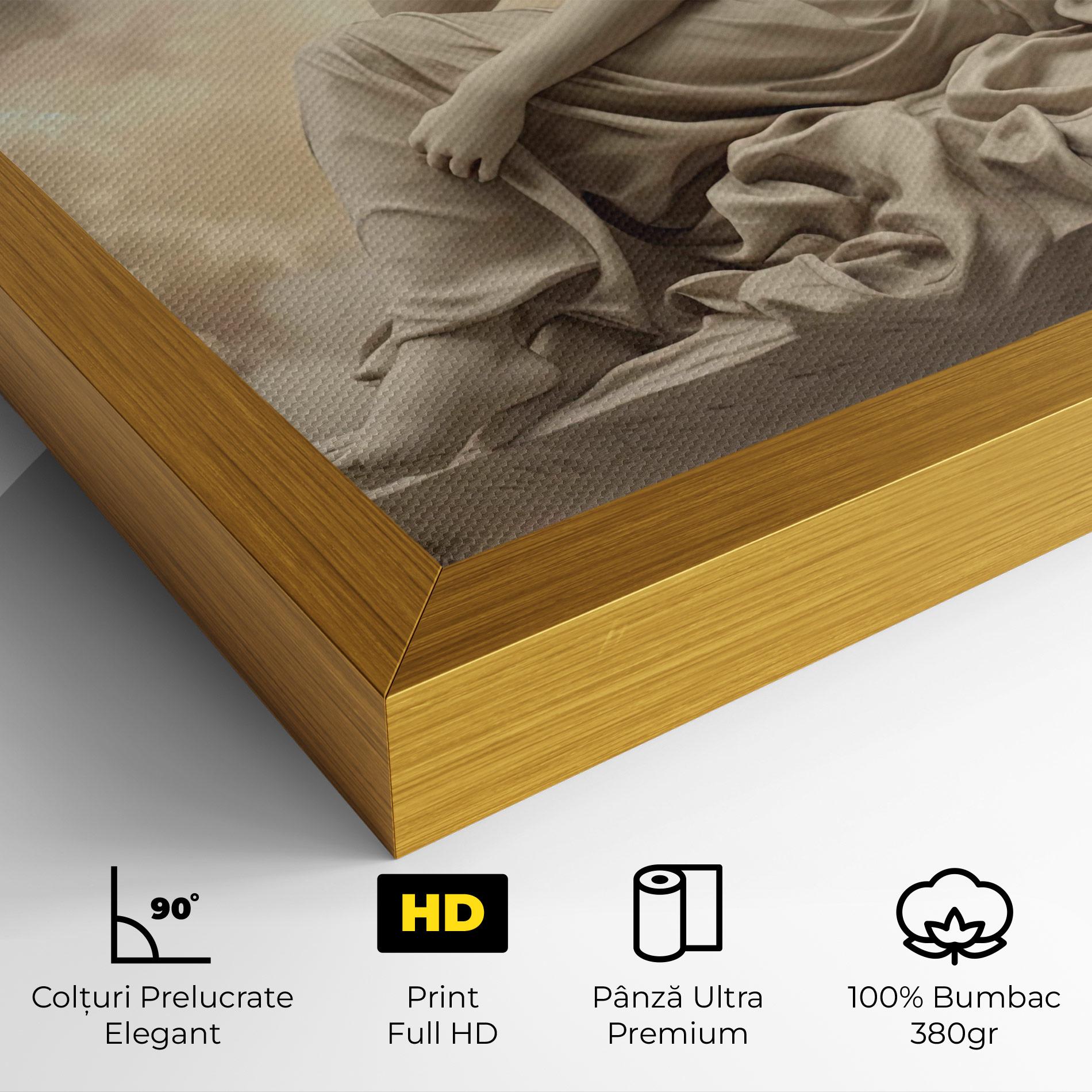 Tablou Canvas Angel Guardian Cloud mockup 4