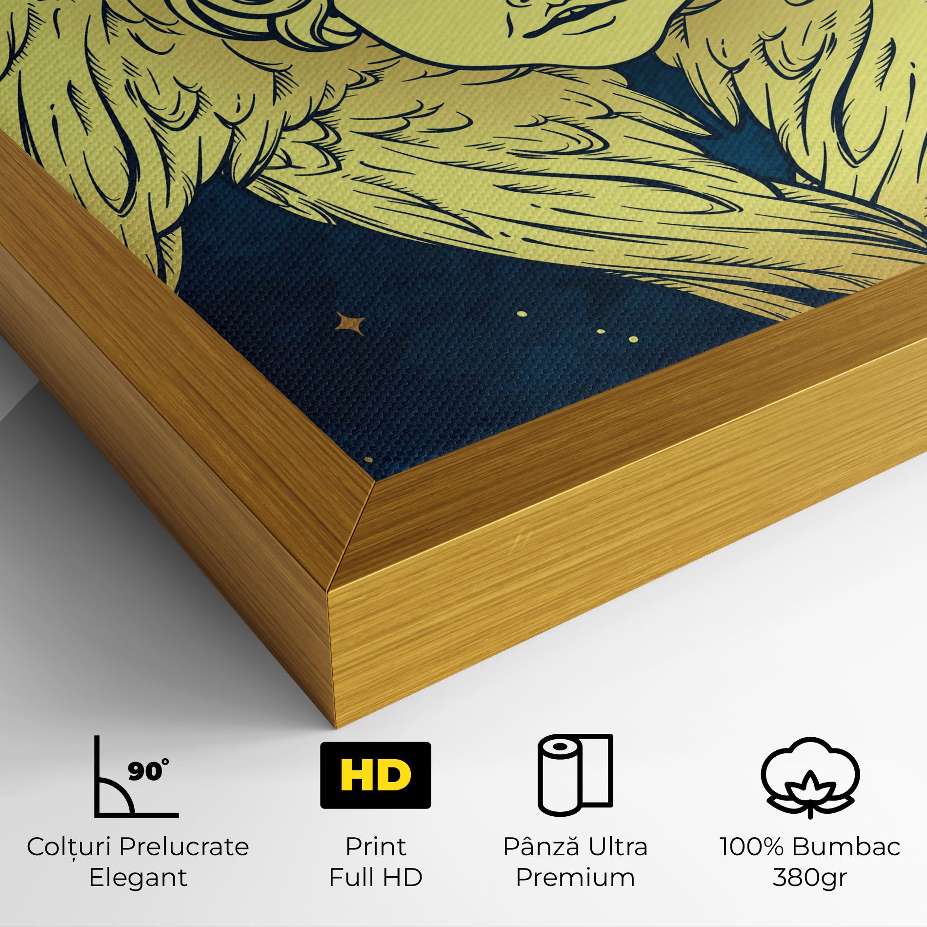 Gold Wings Angel mockup 4