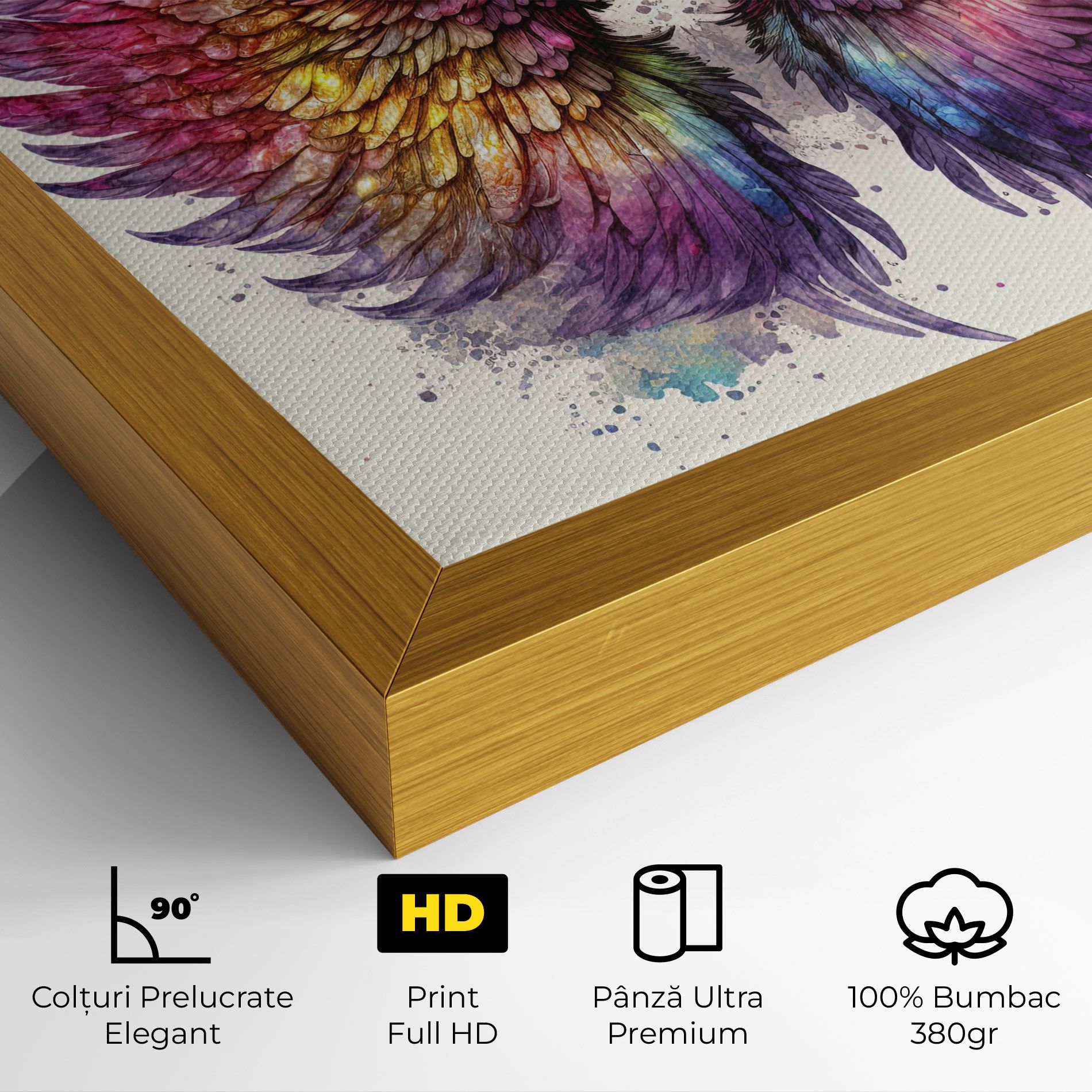 Magic Watercolor Wings mockup 4