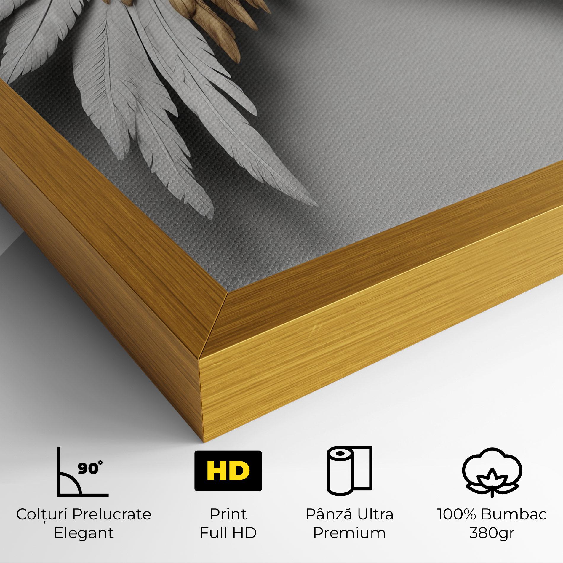 Tablou Canvas Realistic Angel Wings mockup 4