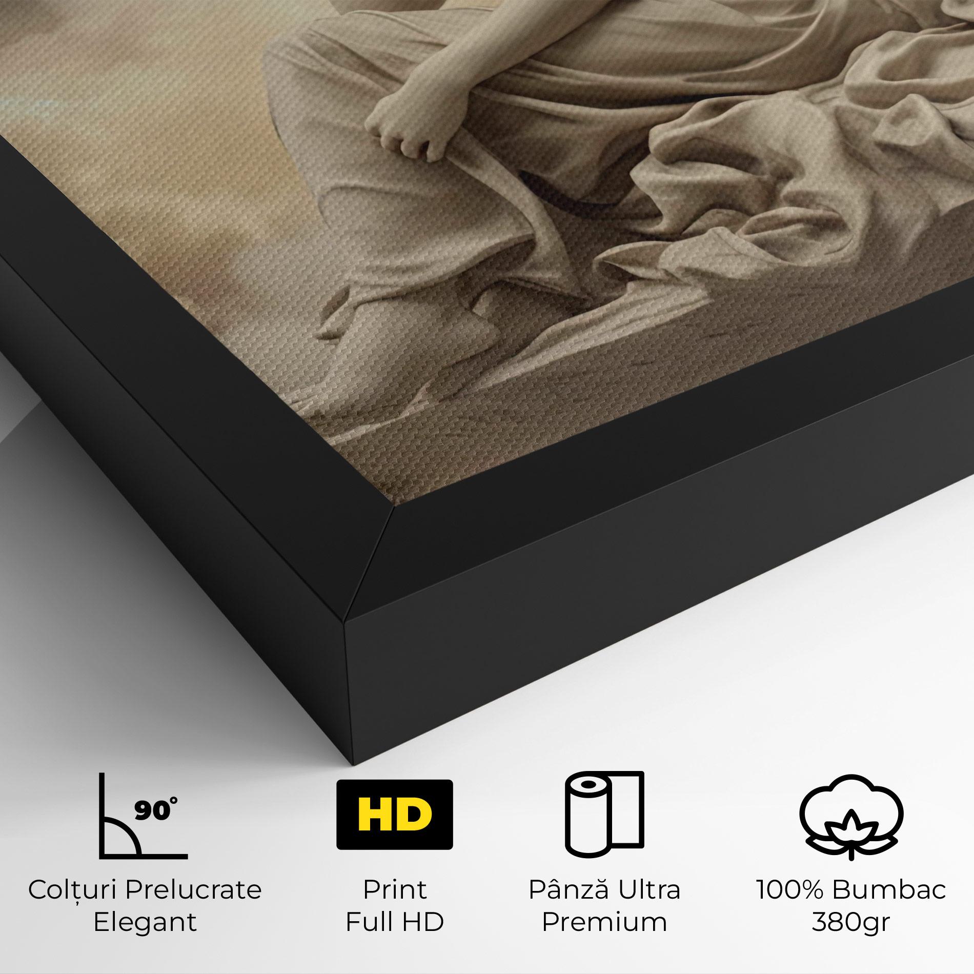 Tablou Canvas Angel Guardian Cloud mockup 4