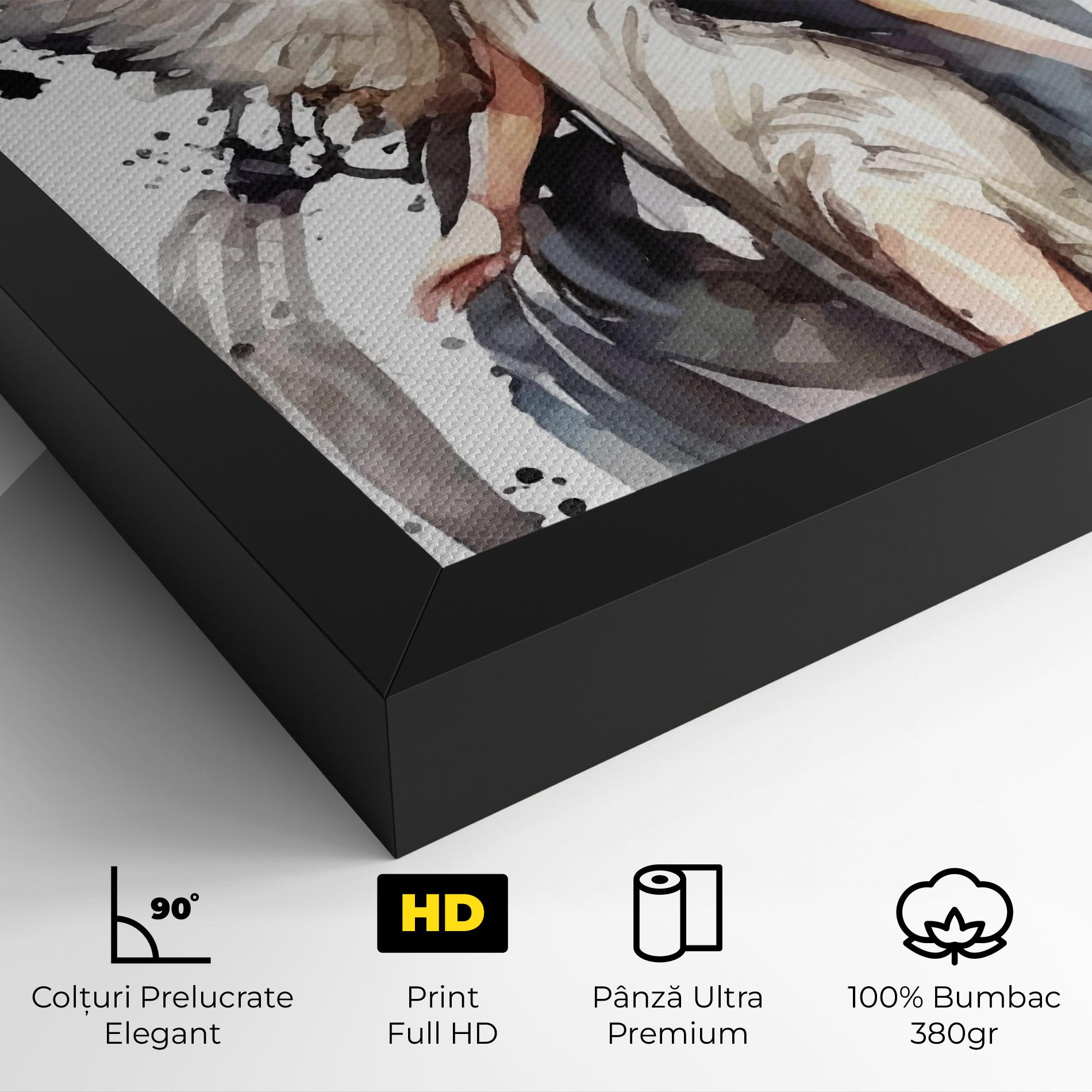 Tablou Canvas Angel Lady mockup 4