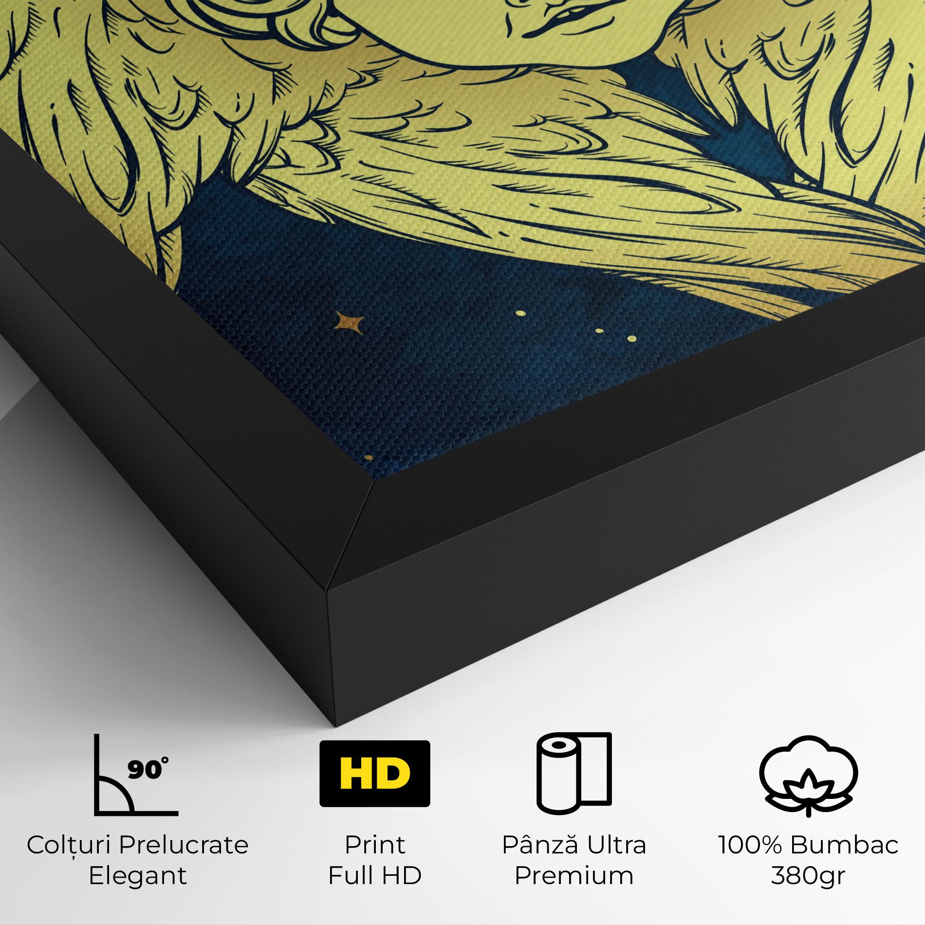 Gold Wings Angel mockup 4