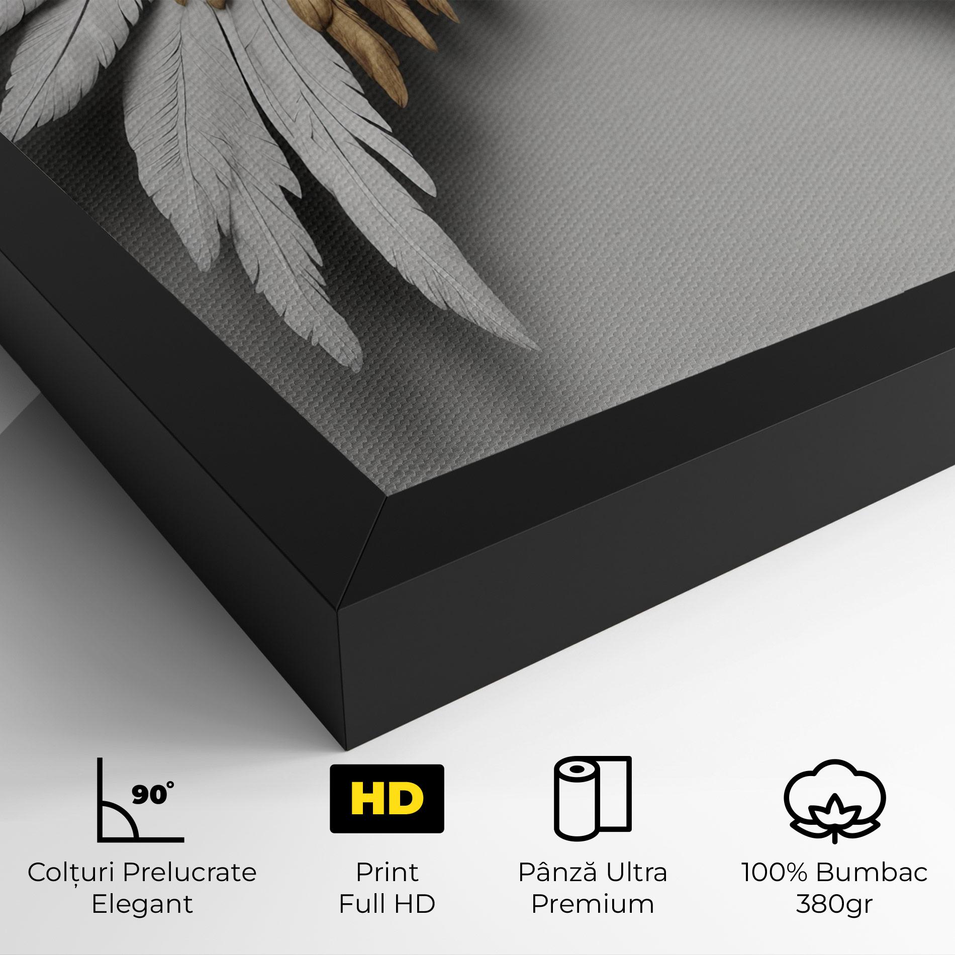 Tablou Canvas Realistic Angel Wings mockup 4