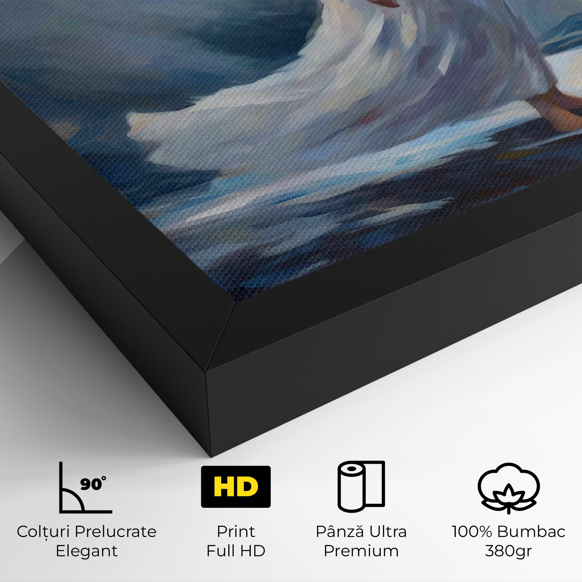 Tablou Canvas Wind Angel Woman mockup 4