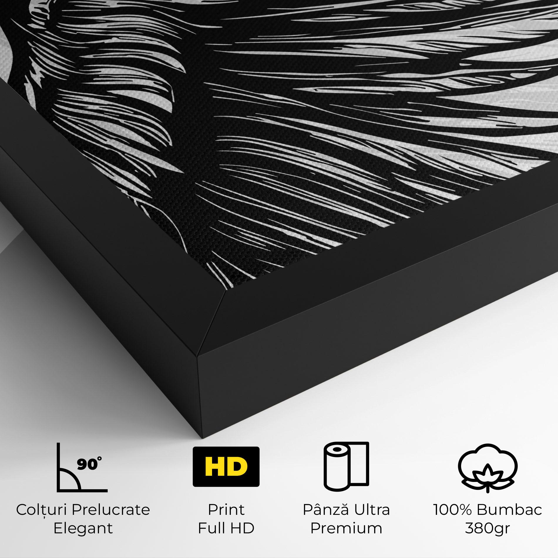 Tablou Canvas Wing Line mockup 4