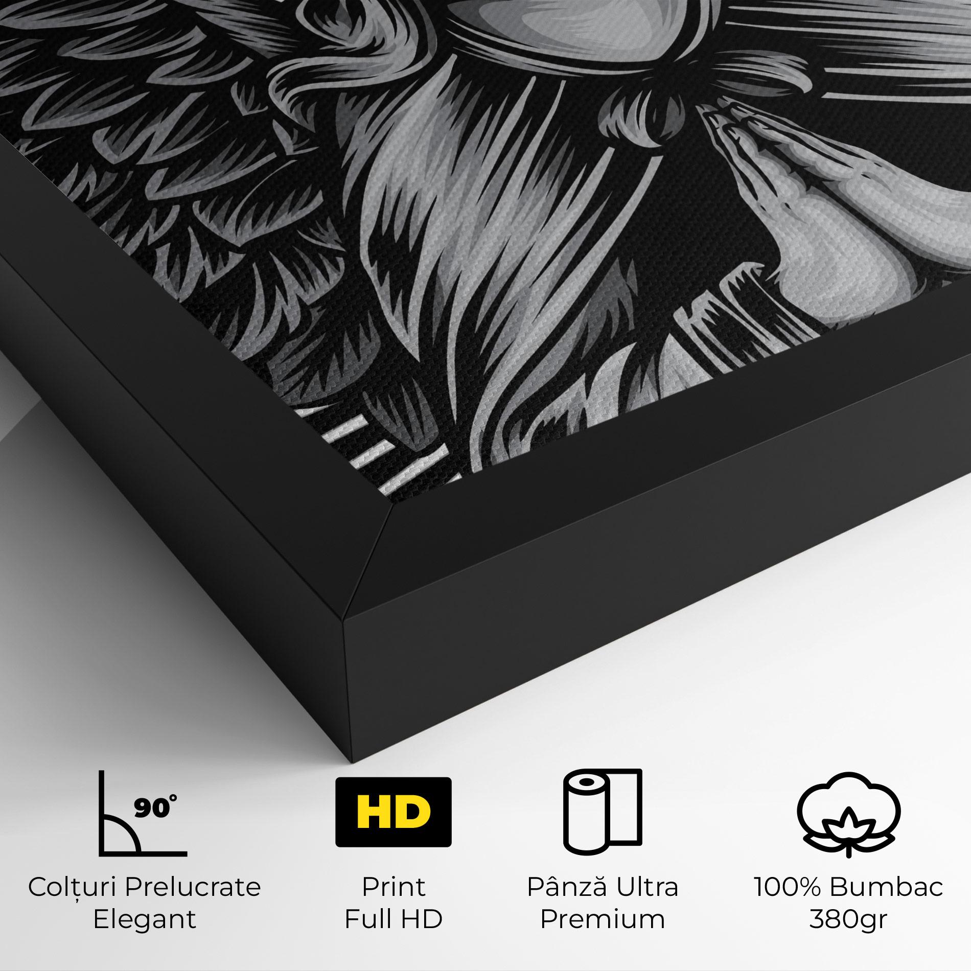 Tablou Canvas Wings Pray mockup 4