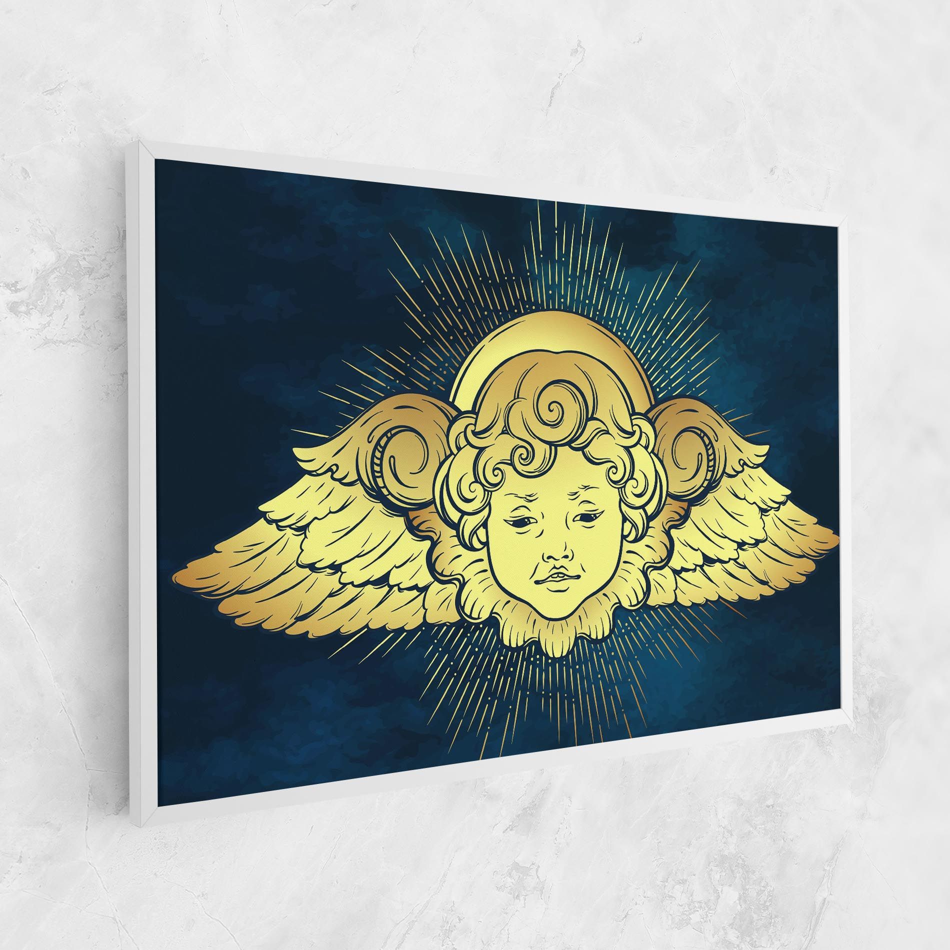 Angel Gold Head mockup 1