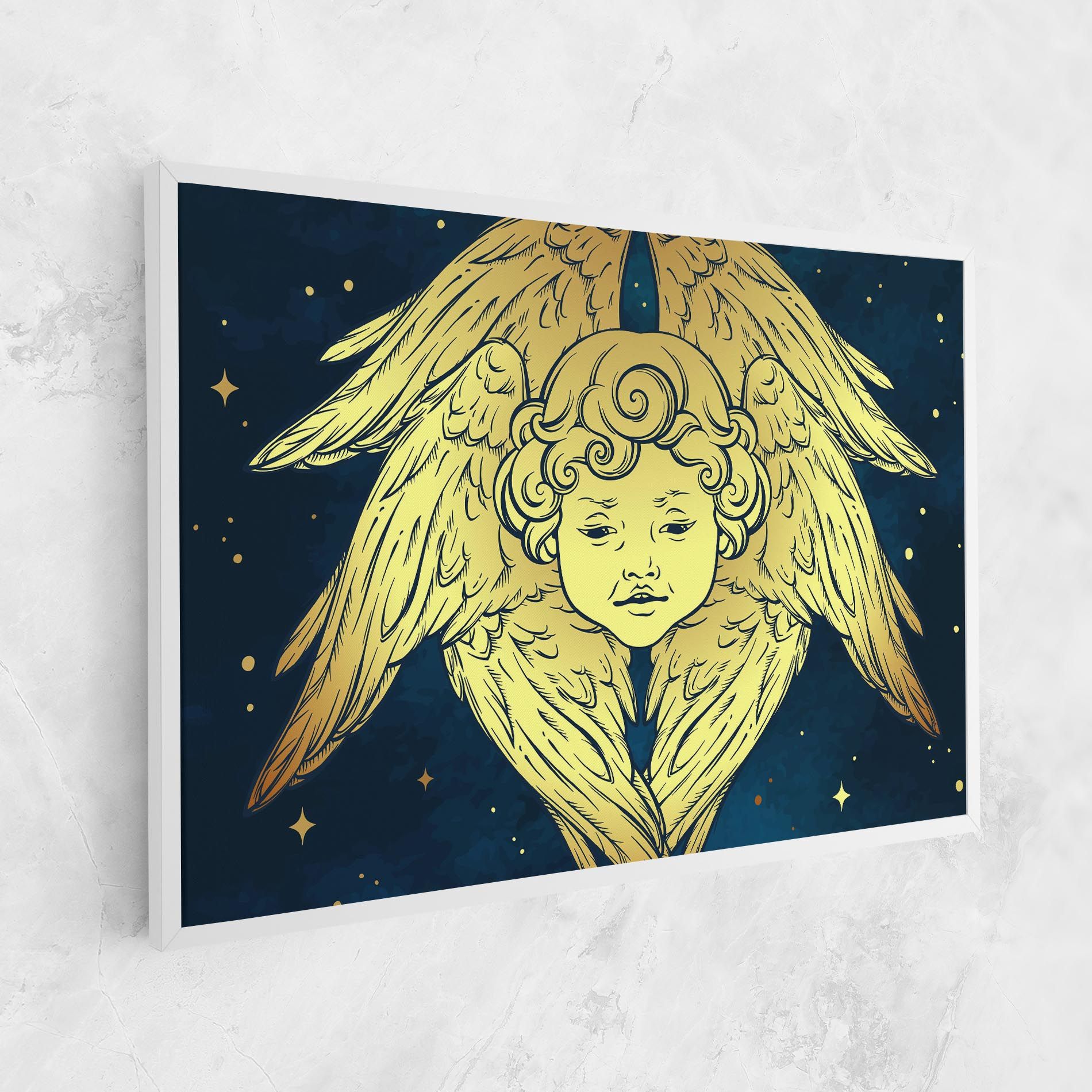 Gold Wings Angel mockup 1