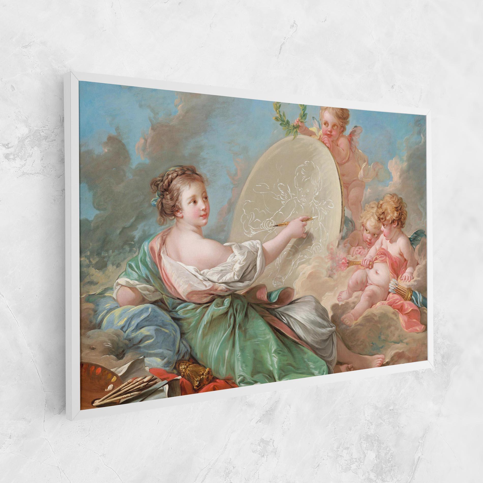 Tablou Canvas Painting Cute Angels mockup 1