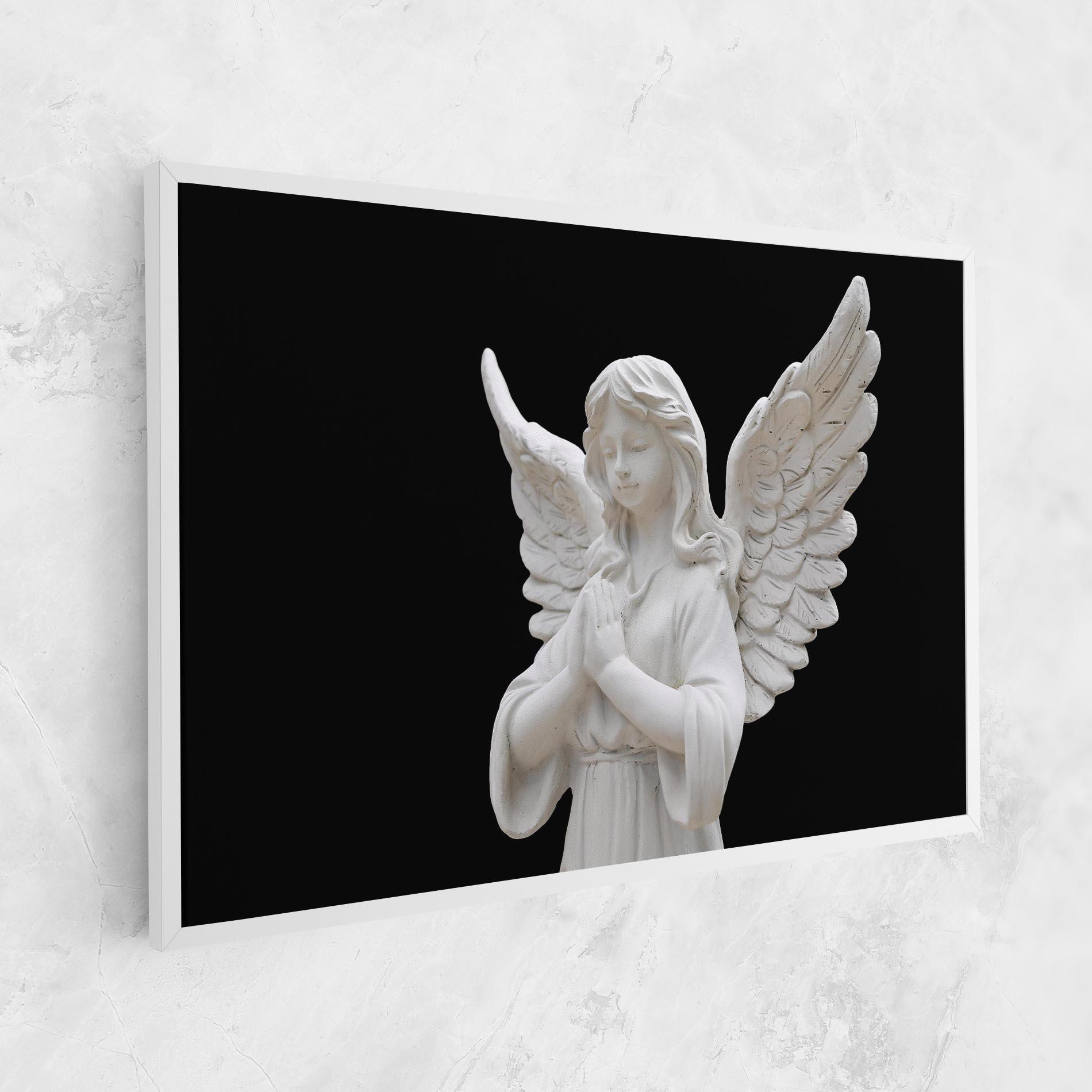 Tablou Canvas Pretty Angel Statues mockup 1