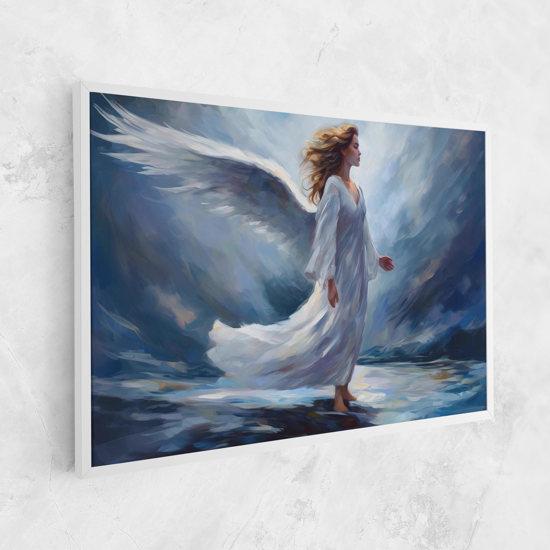 Tablou Canvas Wind Angel Woman mockup 1
