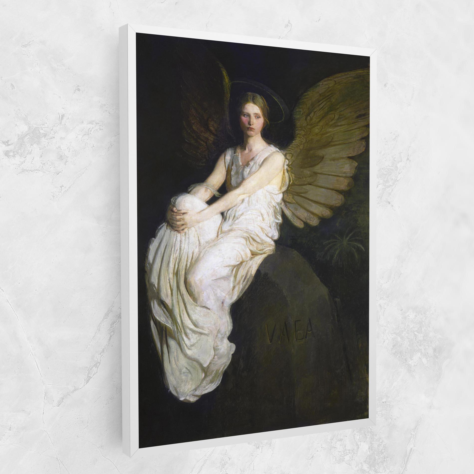 Tablou Canvas Angel Thinking mockup 1