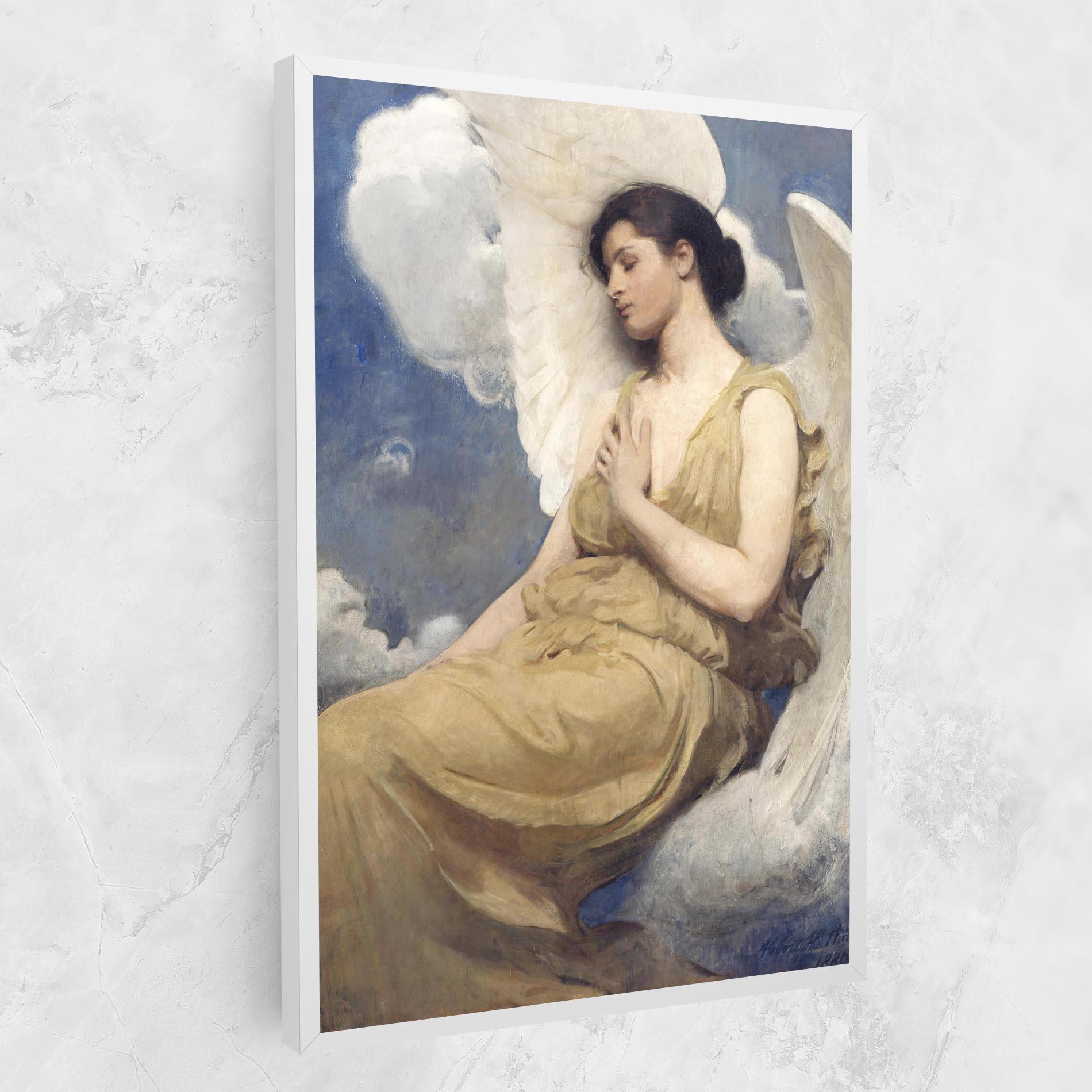 Tablou Canvas Angel Woman Painting mockup 1
