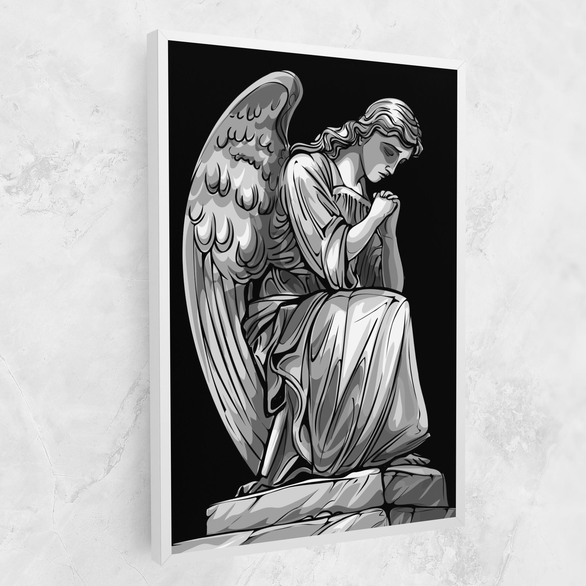 Tablou Canvas Pray Angel mockup 1