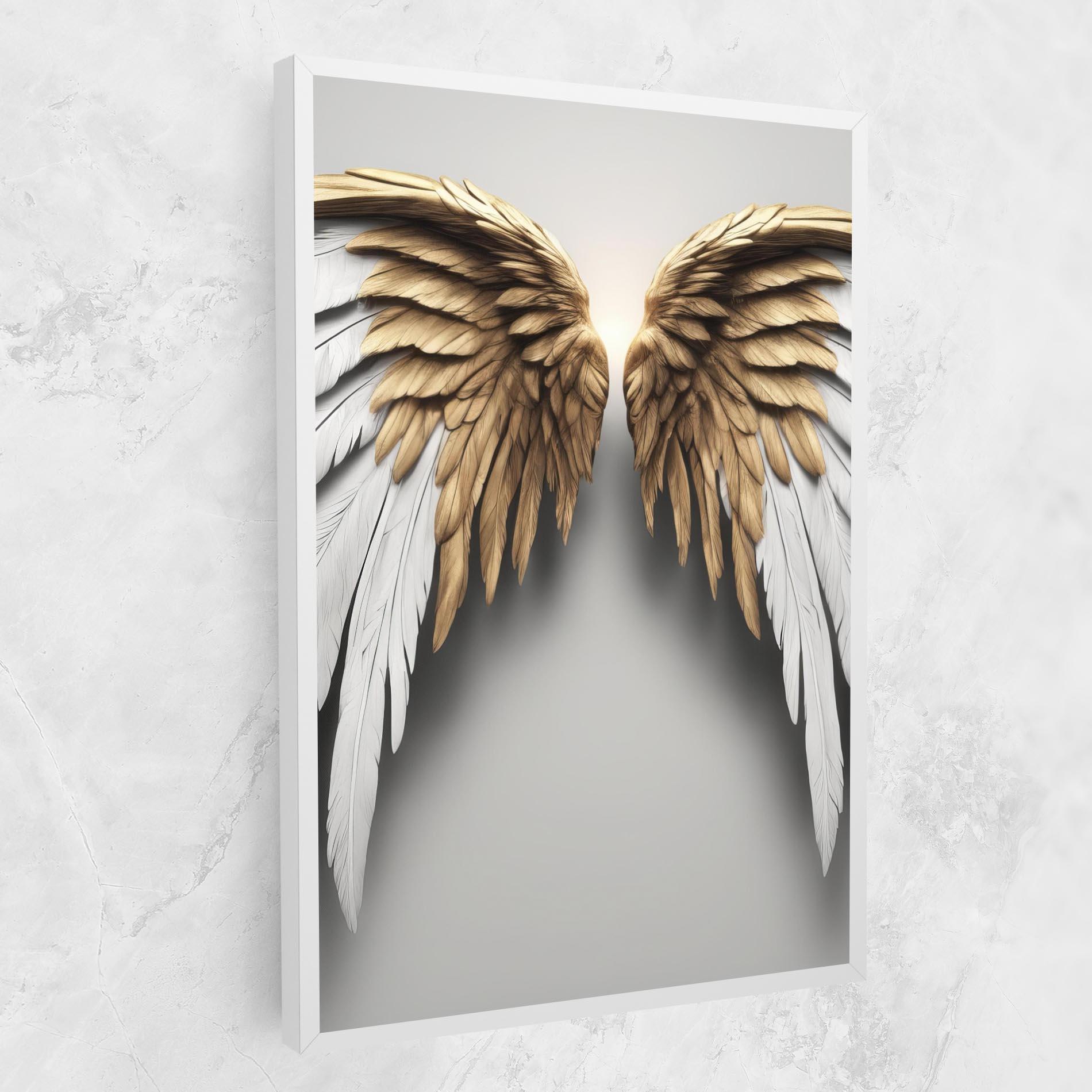 Tablou Canvas Realistic Angel Wings mockup 1