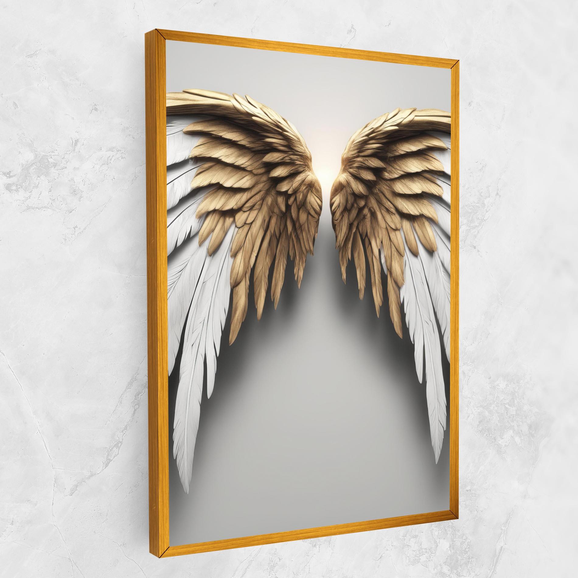 Tablou Canvas Realistic Angel Wings mockup 1