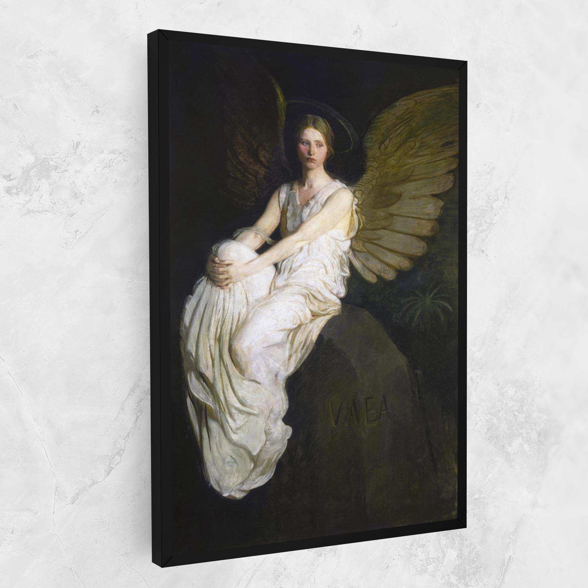 Tablou Canvas Angel Thinking mockup 1