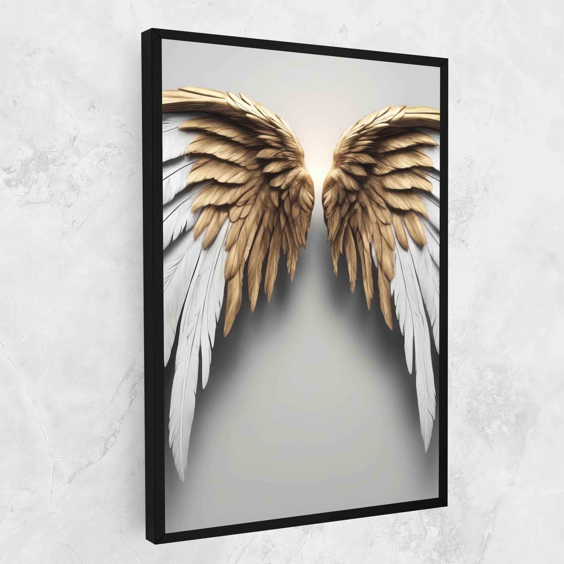 Tablou Canvas Realistic Angel Wings mockup 1