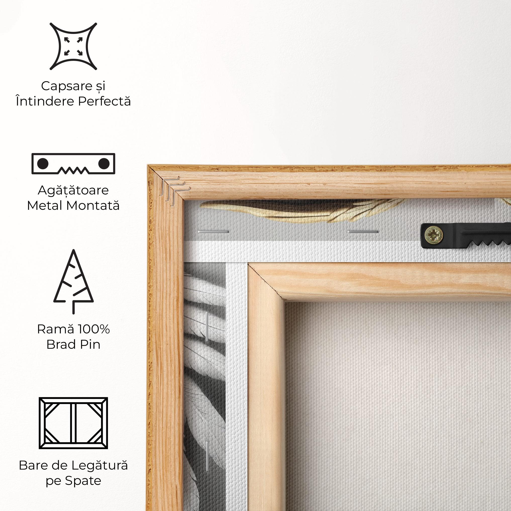 Tablou Canvas Realistic Angel Wings mockup 5