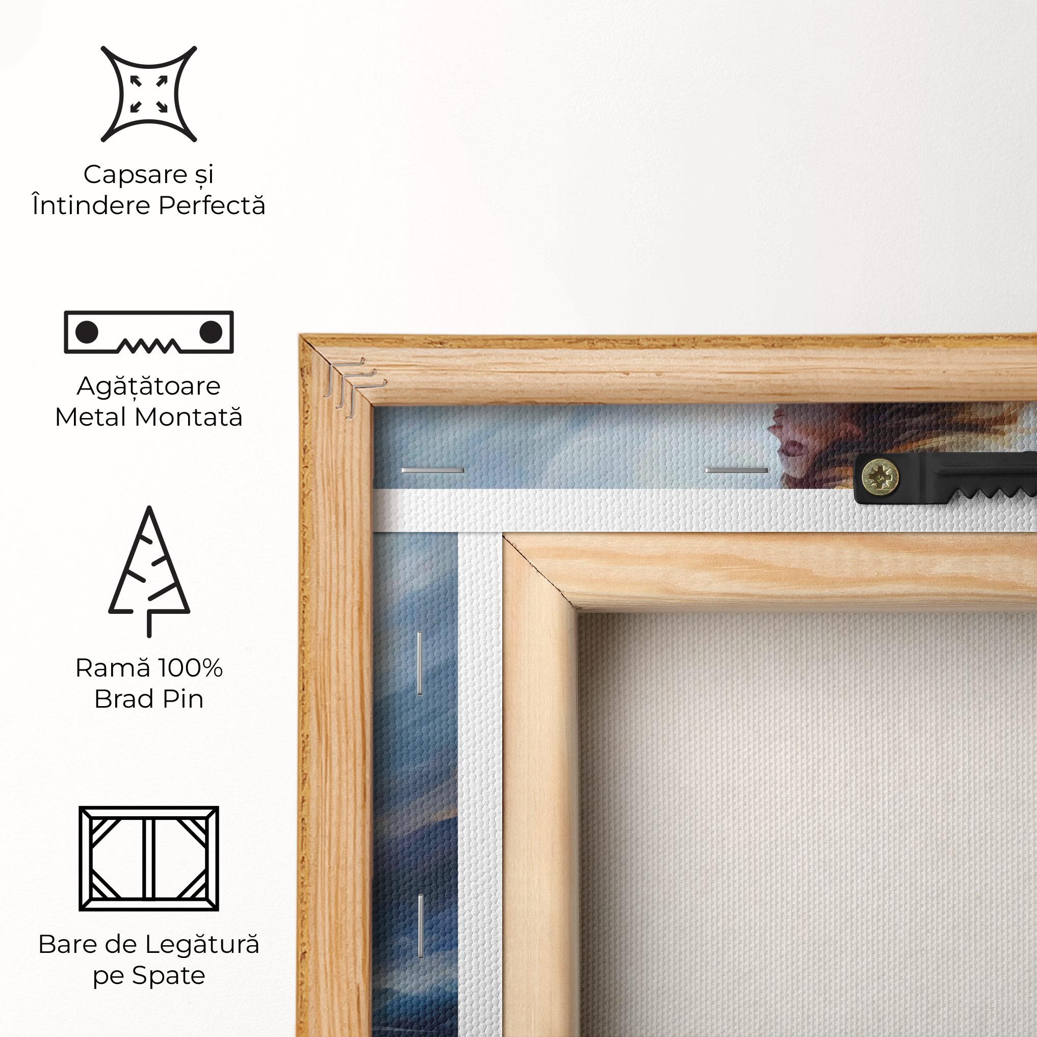 Tablou Canvas Wind Angel Woman mockup 5